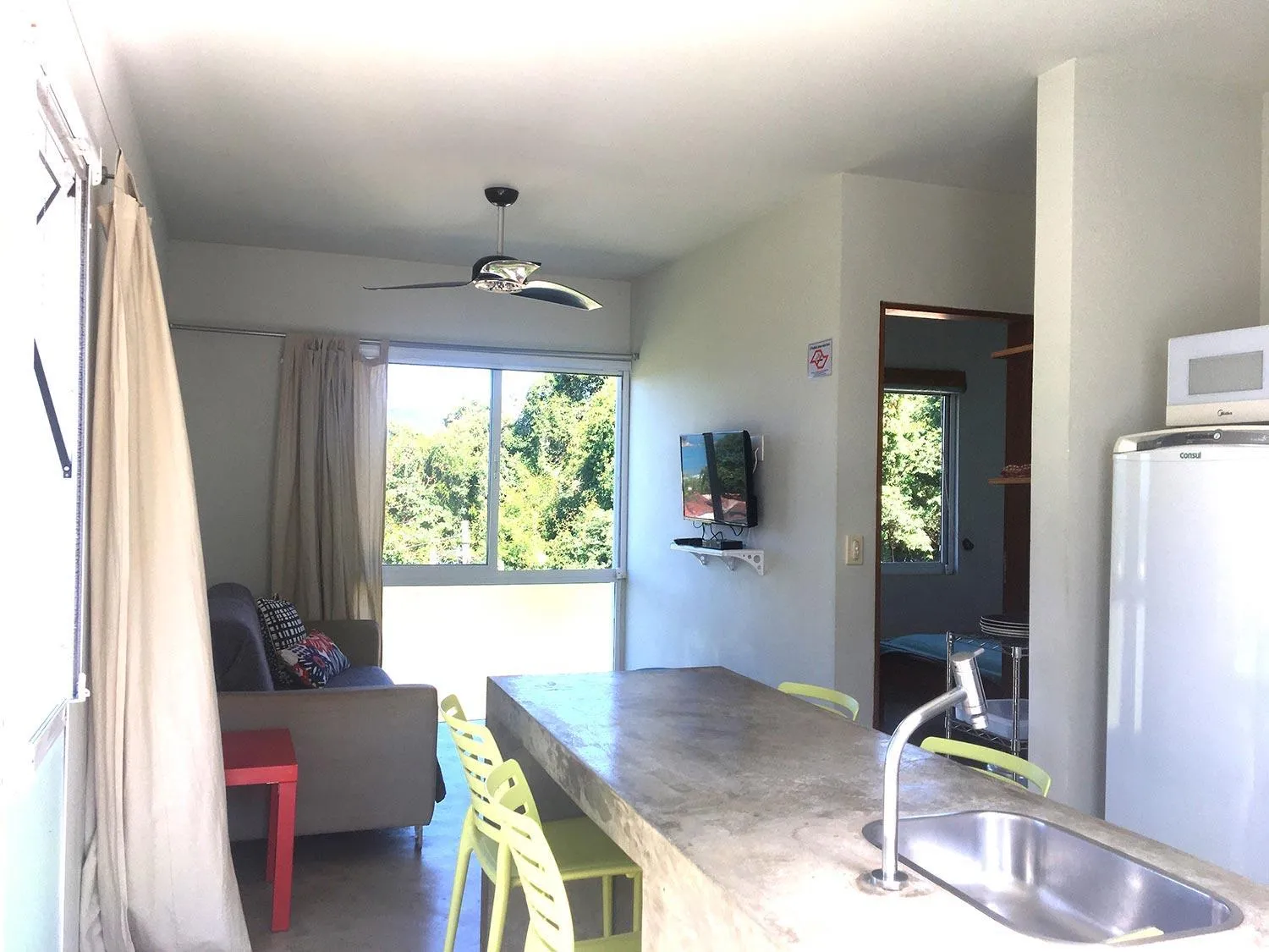 Living room in Vila Praiana