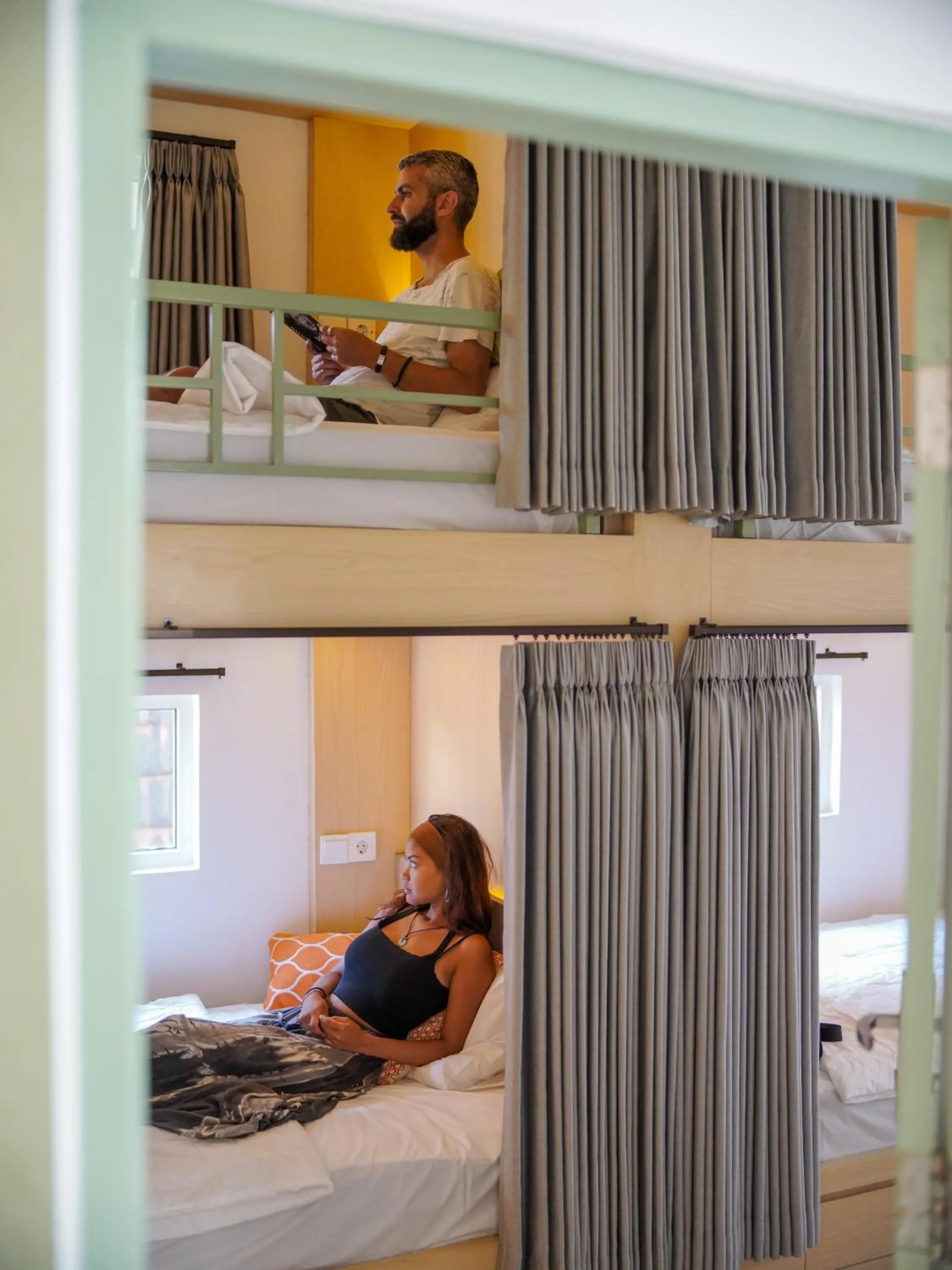 Bed in Puri Rinjani Bungalows & Hostel