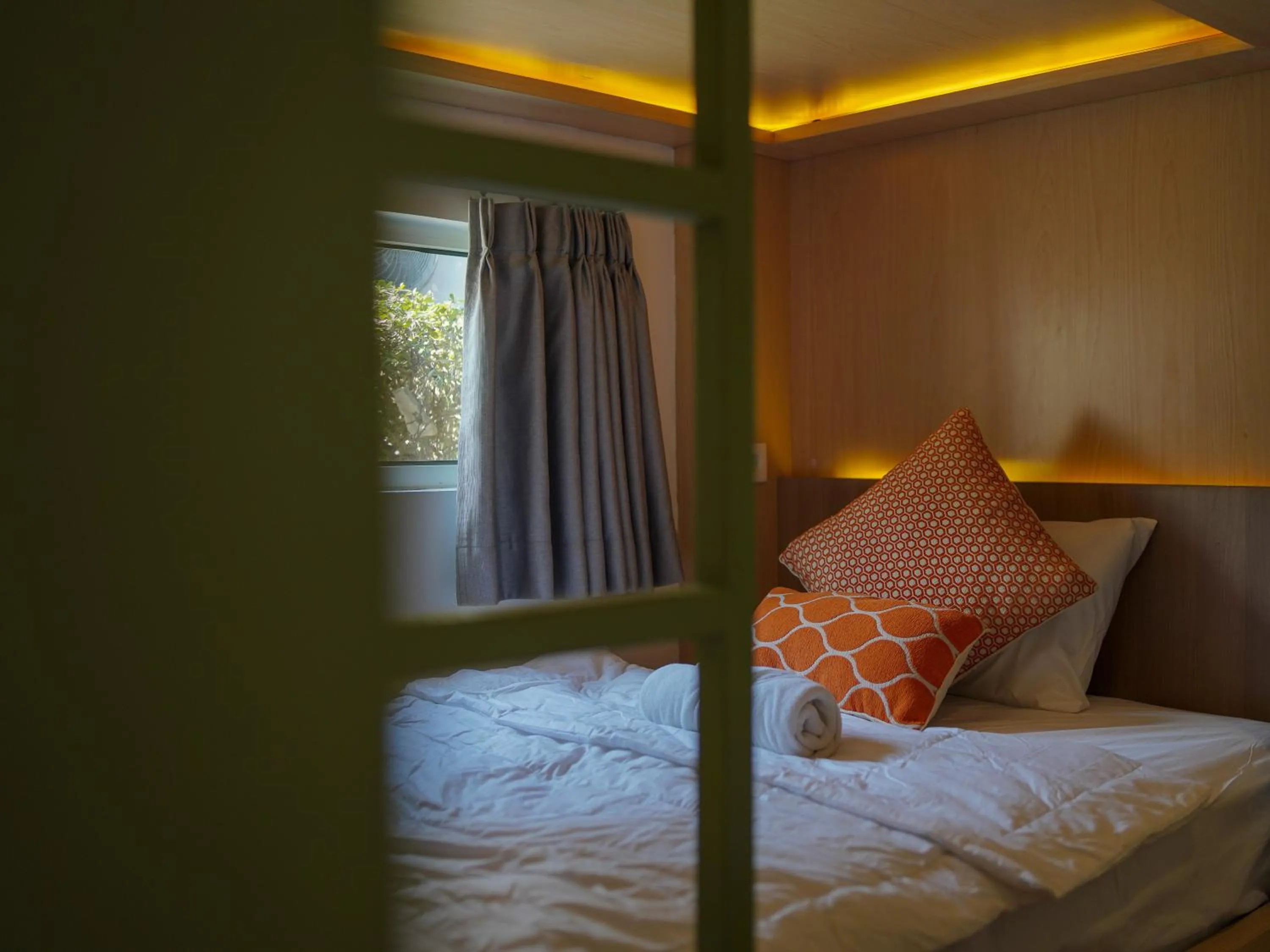 Bed in Puri Rinjani Bungalows & Hostel