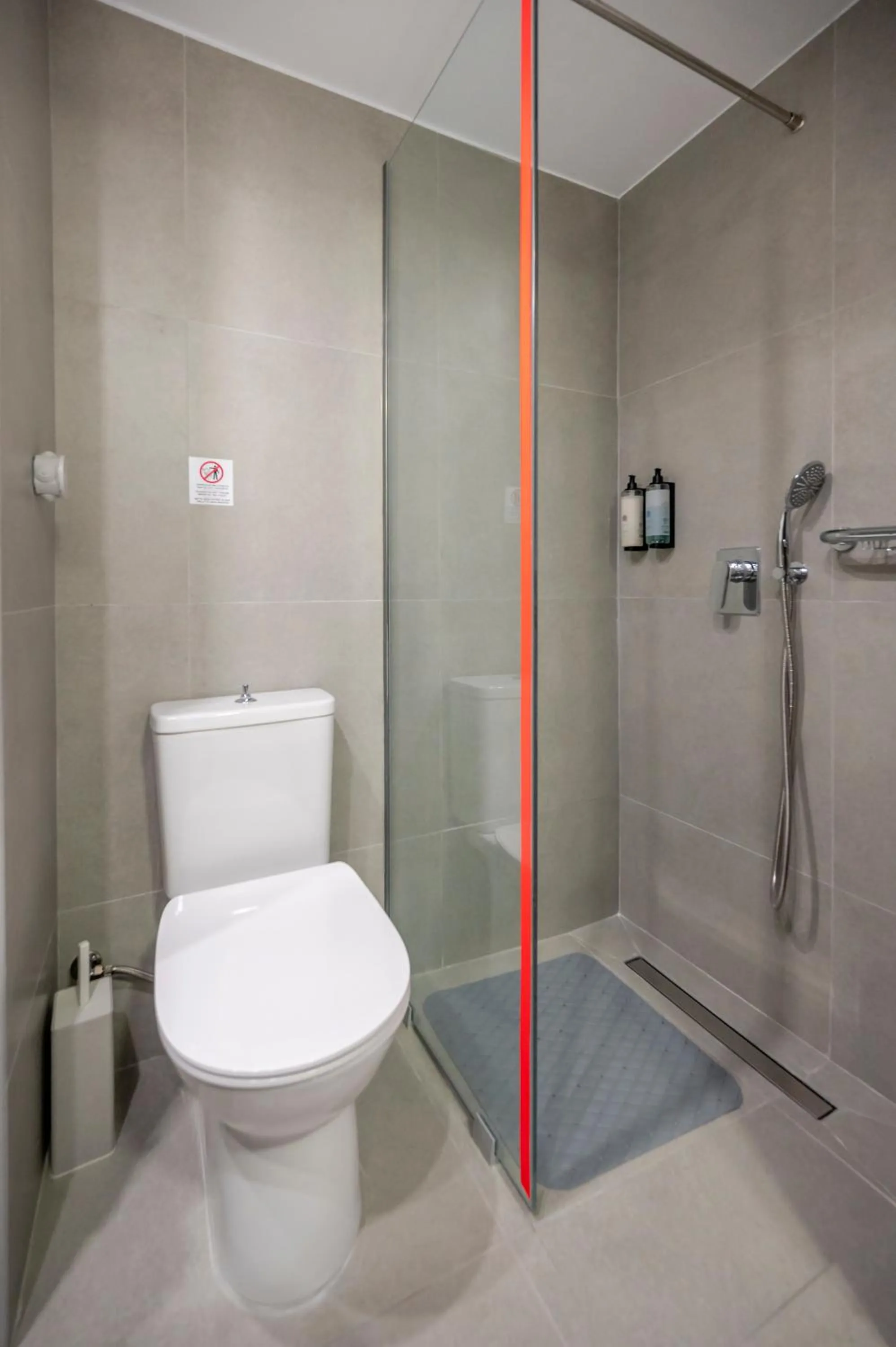 Shower in Aegeon Hotel - Adults Only