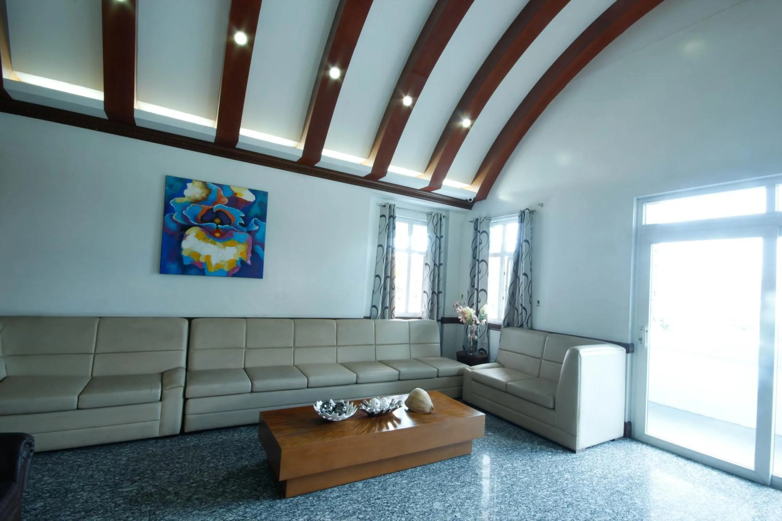 Living room in Villa Jhoana Resort