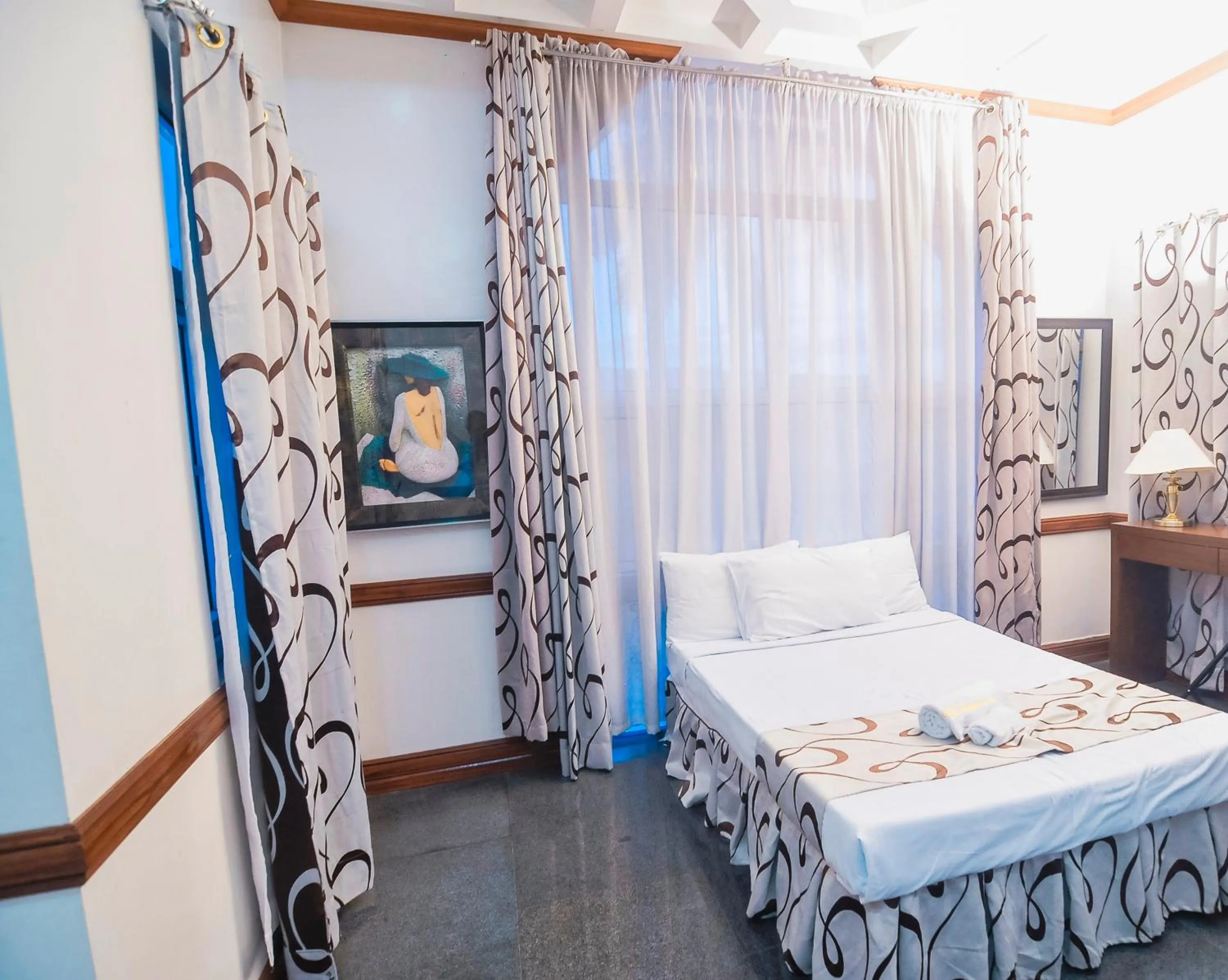 Bed in Villa Jhoana Resort