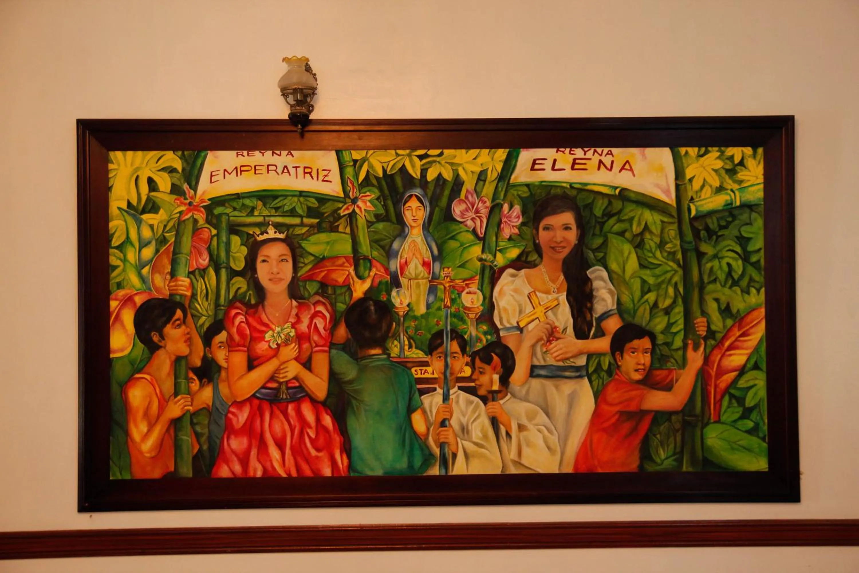 Decorative detail in Villa Jhoana Resort