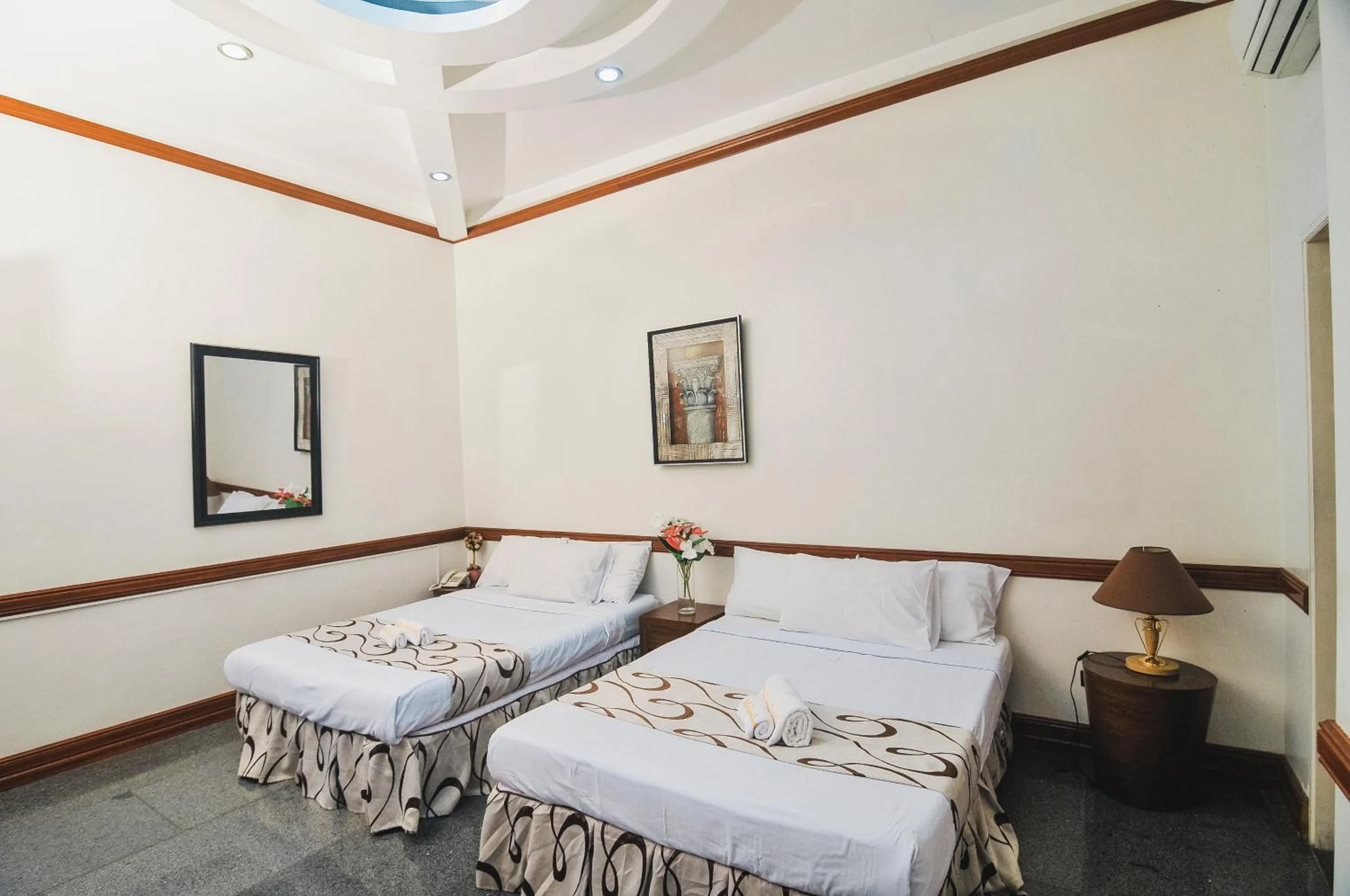 Bed in Villa Jhoana Resort