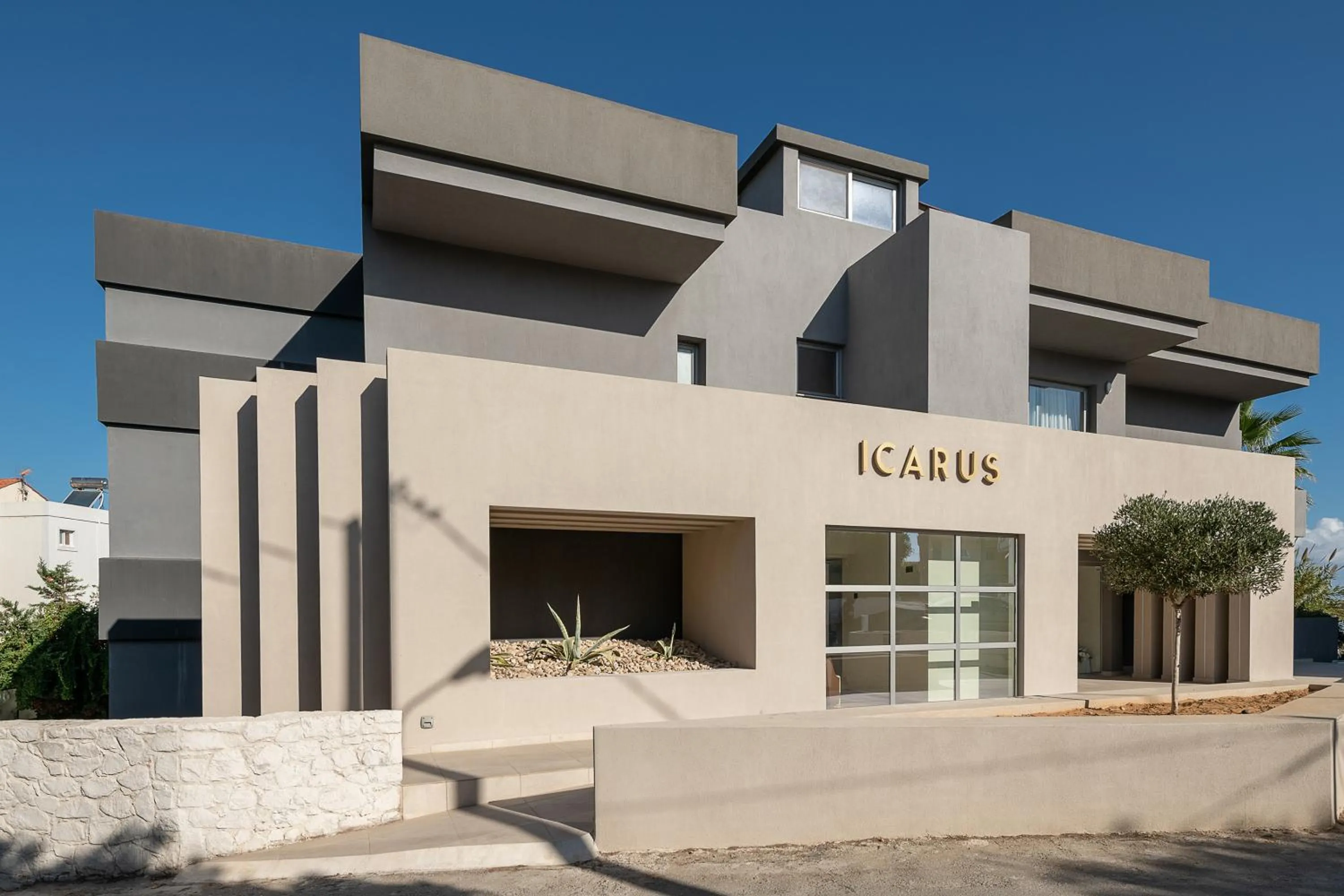 Property building in Icarus Hotel