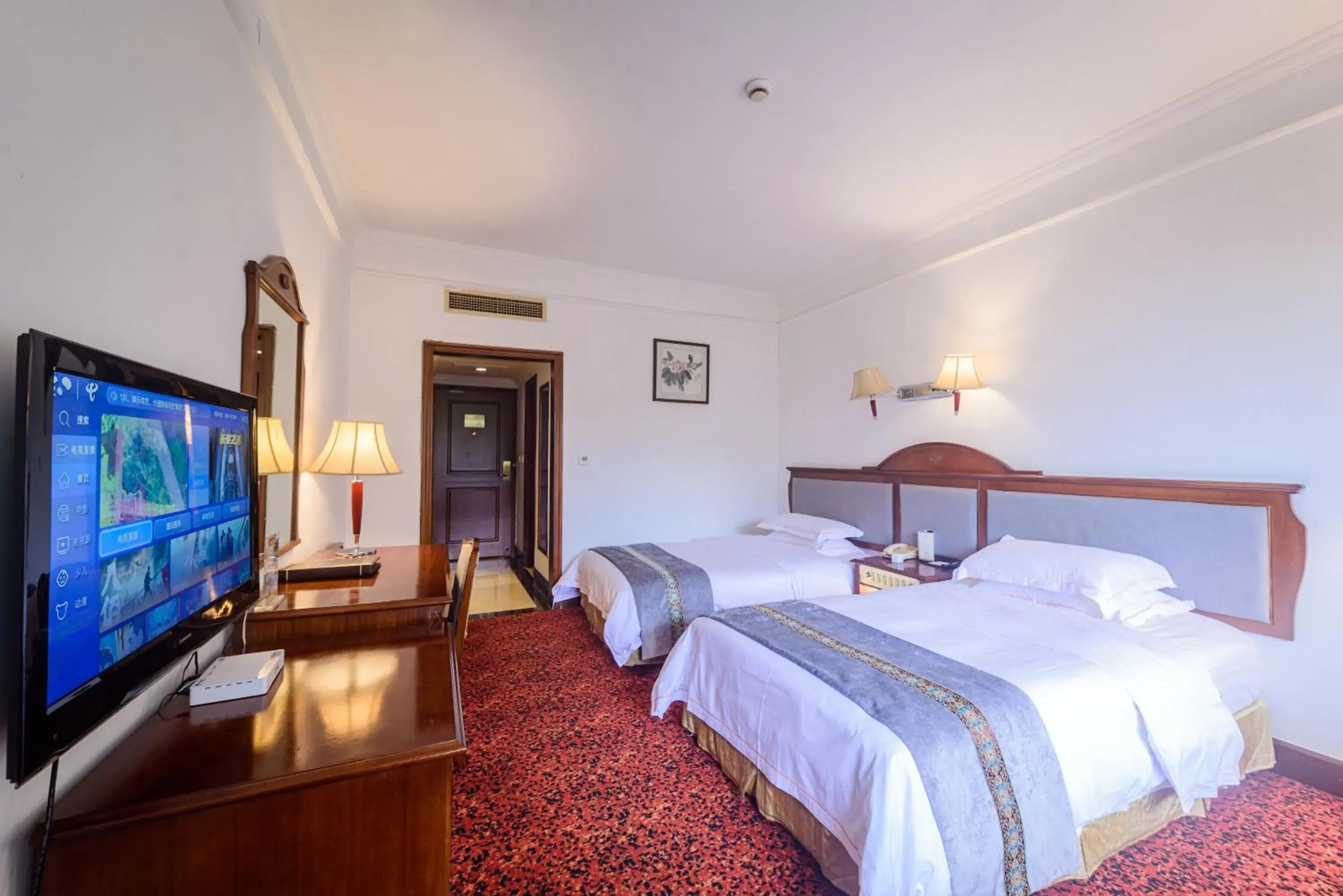 Executive Twin Room B - Building 3 (included 2 Hot Spring ticket) in E-mei Mountain Hotel Executive Twin Room B - Building 3 (included 2 Hot Spring ticket) in E-mei Mountain Hotel