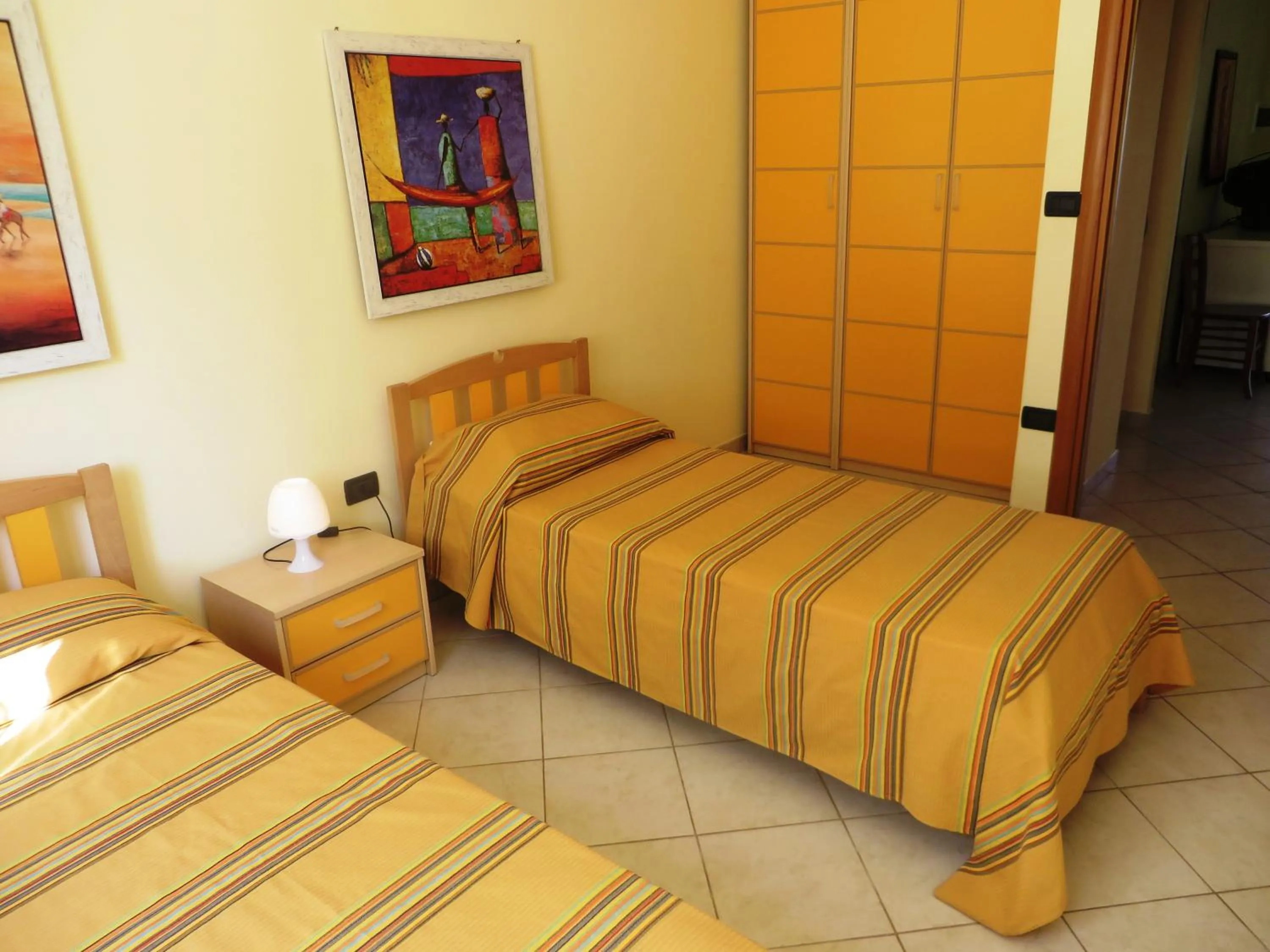 Bedroom, Bed in Residence Giglio