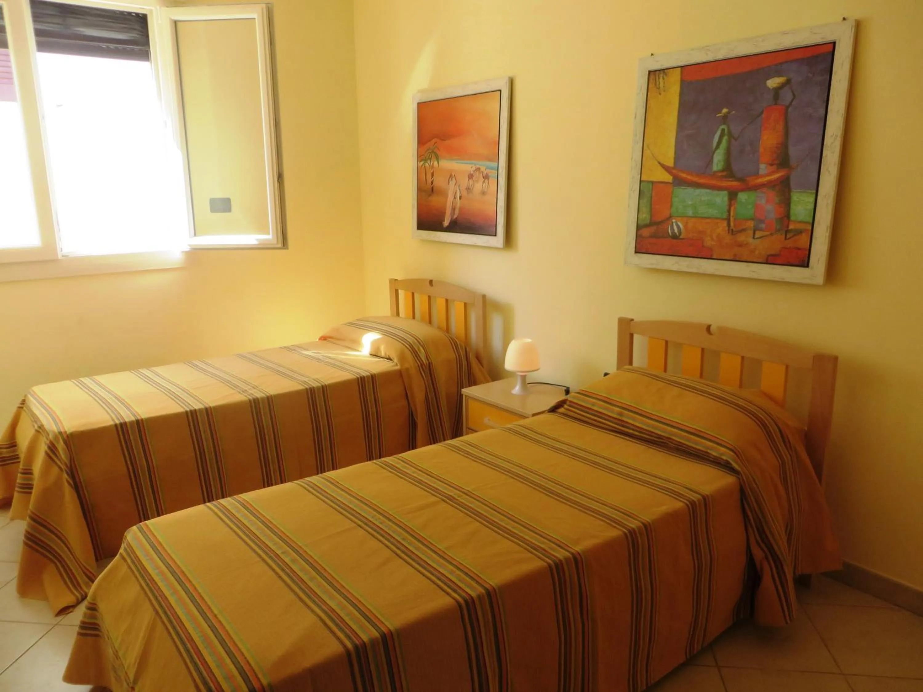 Bedroom, Bed in Residence Giglio