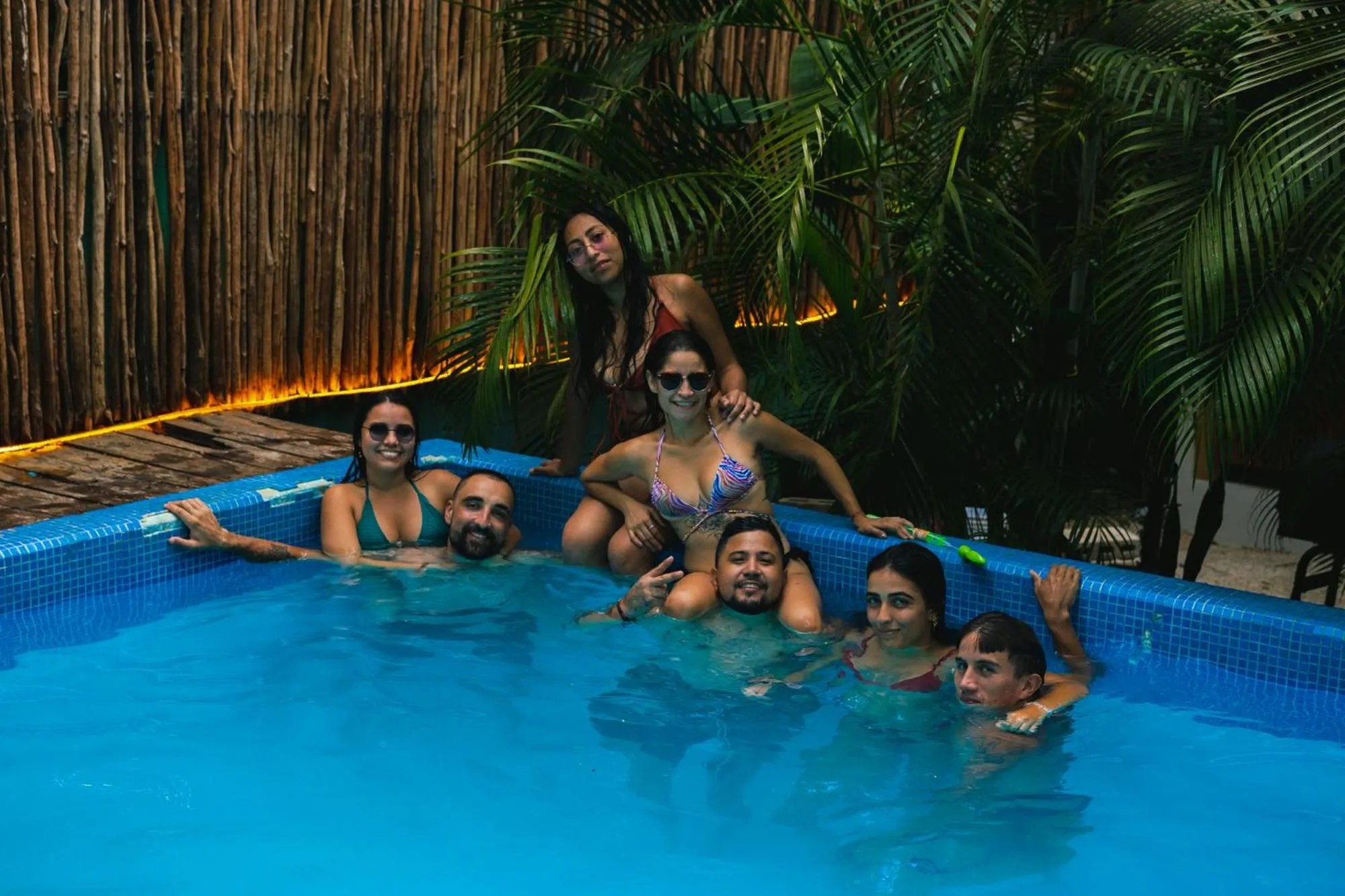 Swimming pool in Maui Hostels Tulum