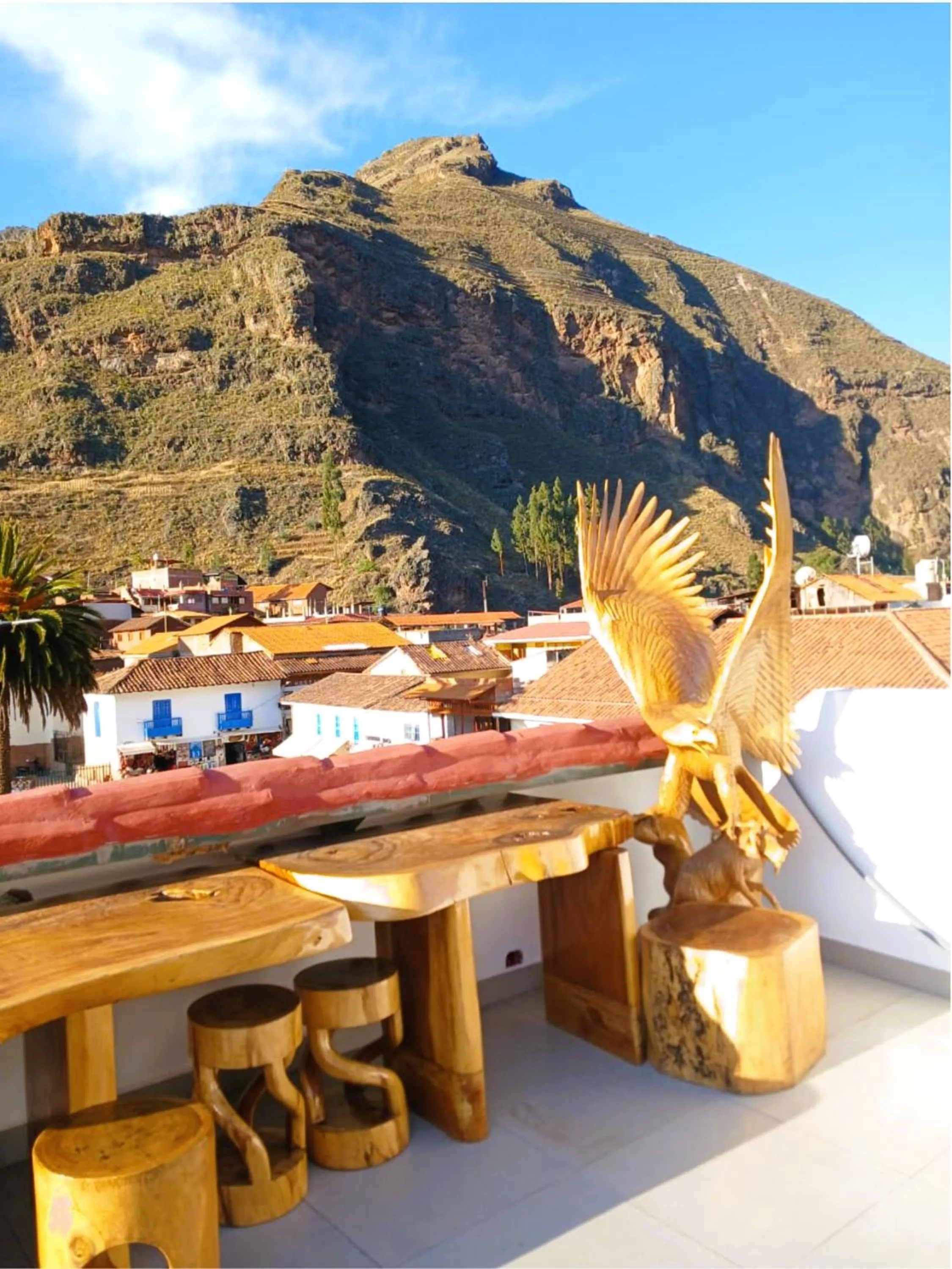 Balcony/Terrace in Hotel Inka Pisac