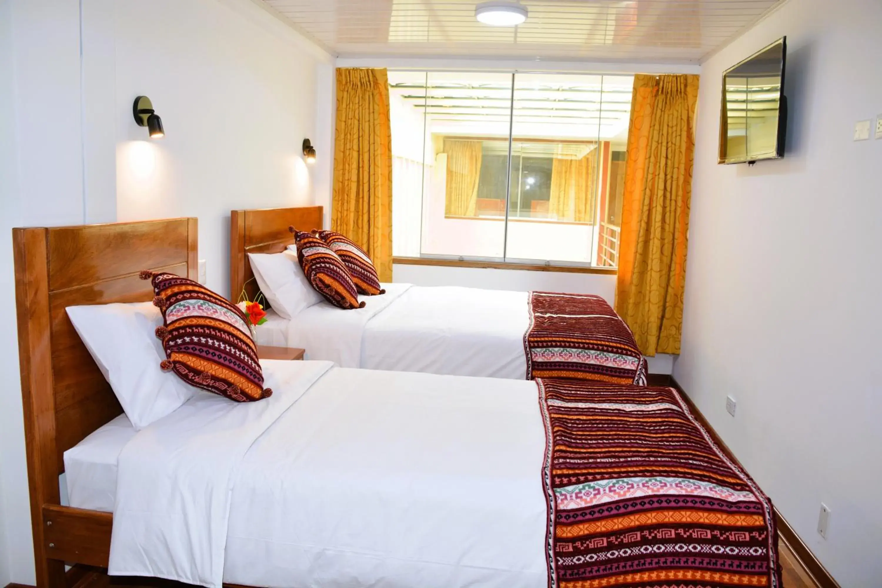 Deluxe Twin Room in Hotel Inka Pisac Deluxe Twin Room in Hotel Inka Pisac