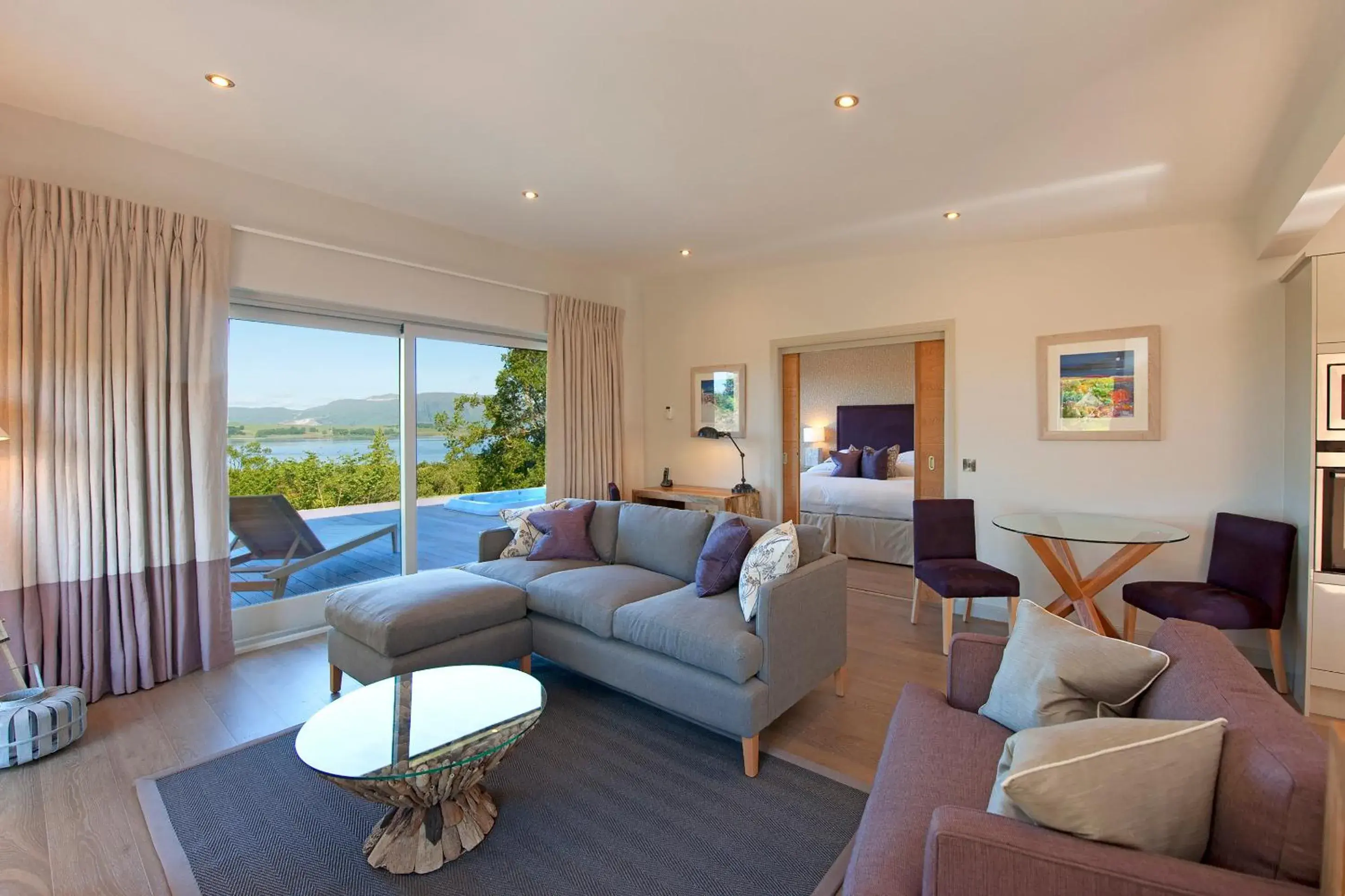 Living room in Isle of Eriska Hotel Spa & Island Living room in Isle of Eriska Hotel Spa & Island