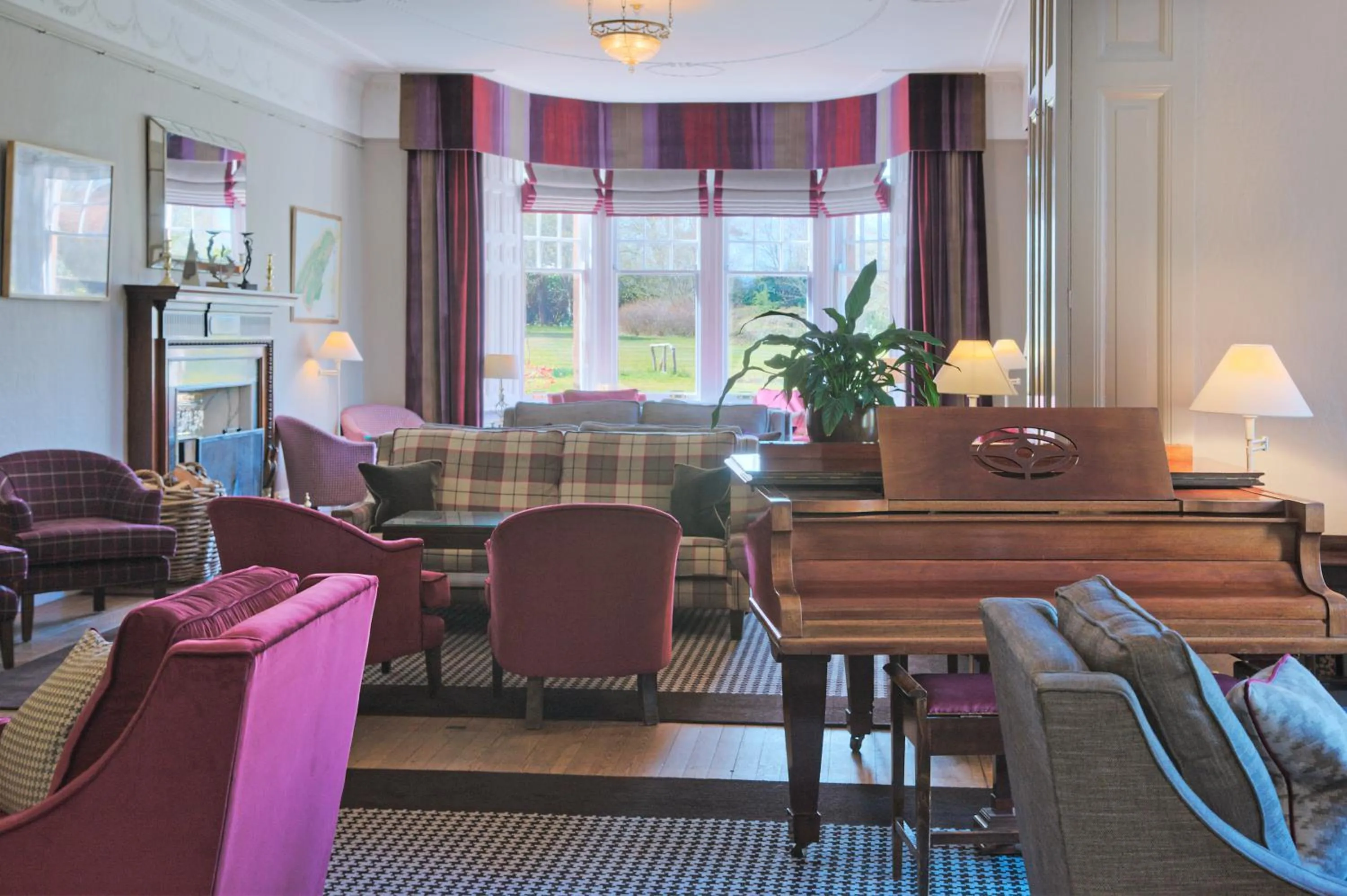 Library in Isle of Eriska Hotel Spa & Island