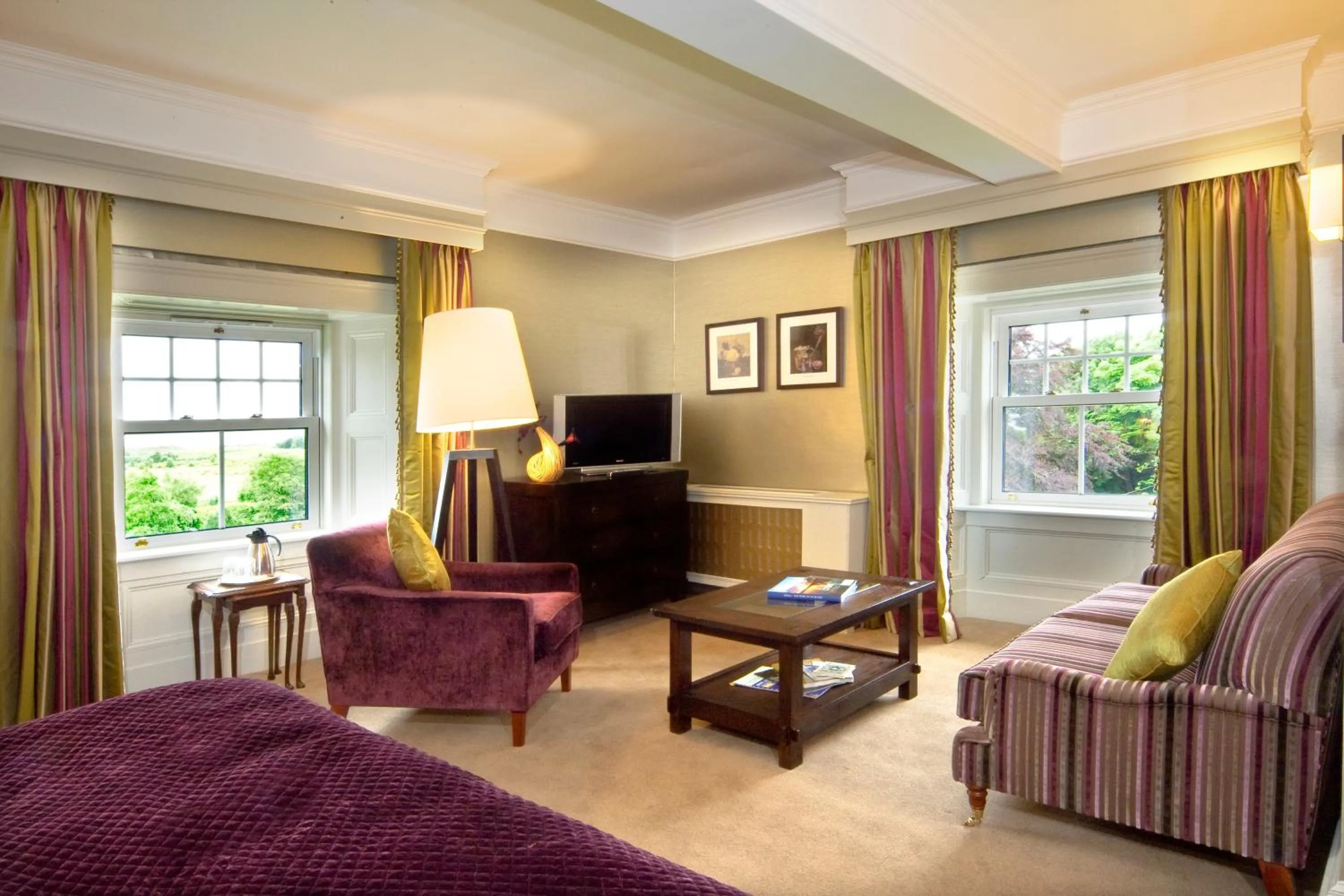 Seating area in Isle of Eriska Hotel Spa & Island