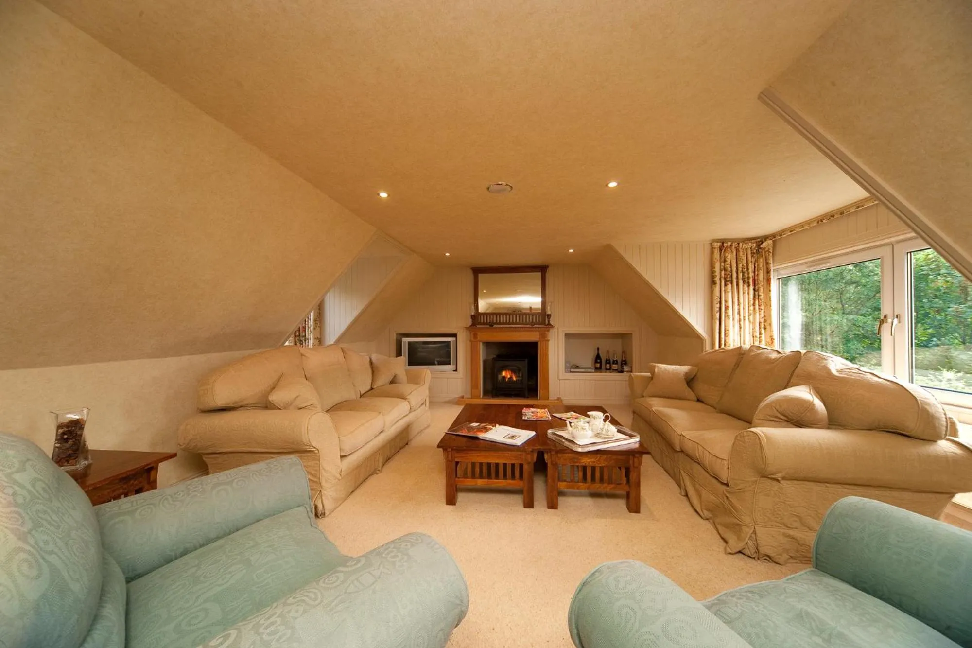 Living room in Isle of Eriska Hotel Spa & Island