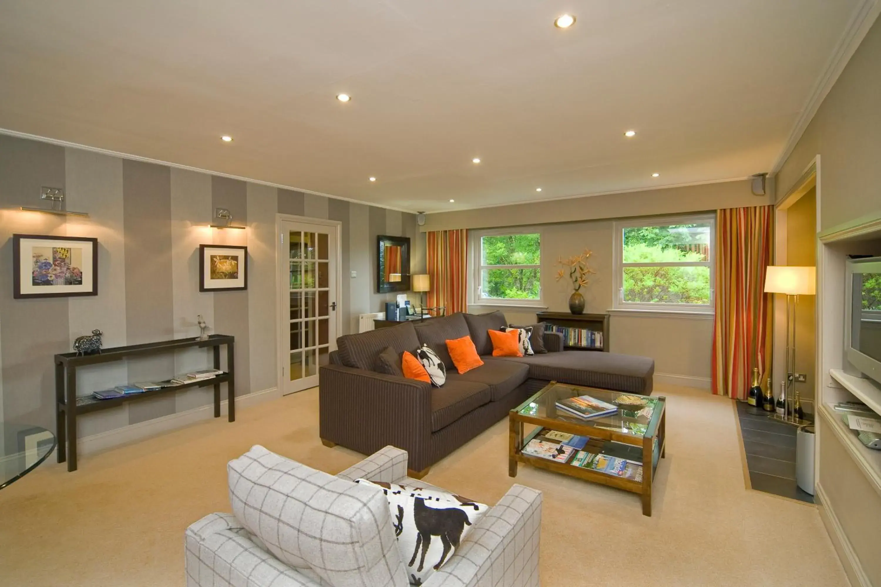 Living room in Isle of Eriska Hotel Spa & Island Living room in Isle of Eriska Hotel Spa & Island