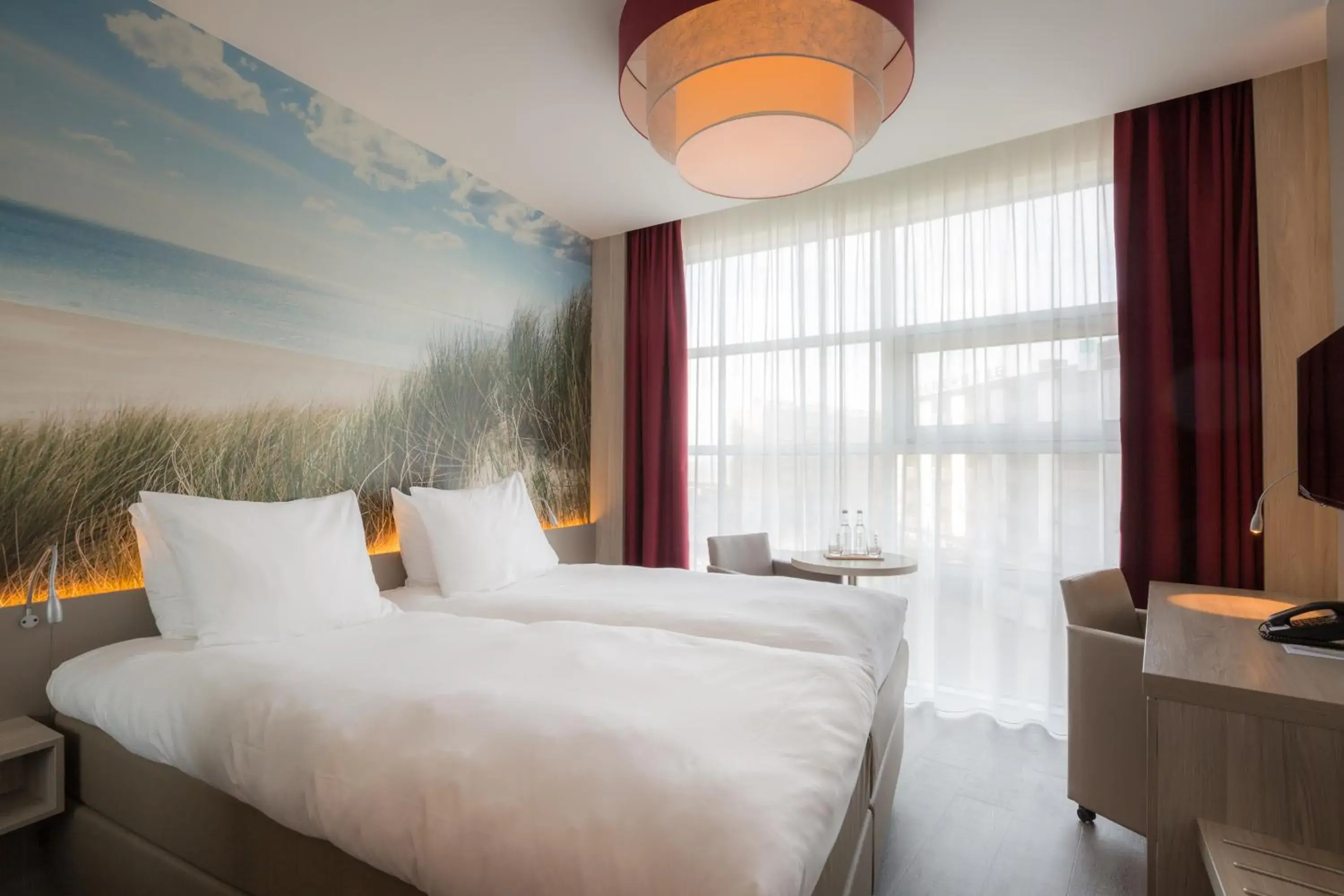 Bed in Ramada The Hague Scheveningen Bed in Ramada The Hague Scheveningen