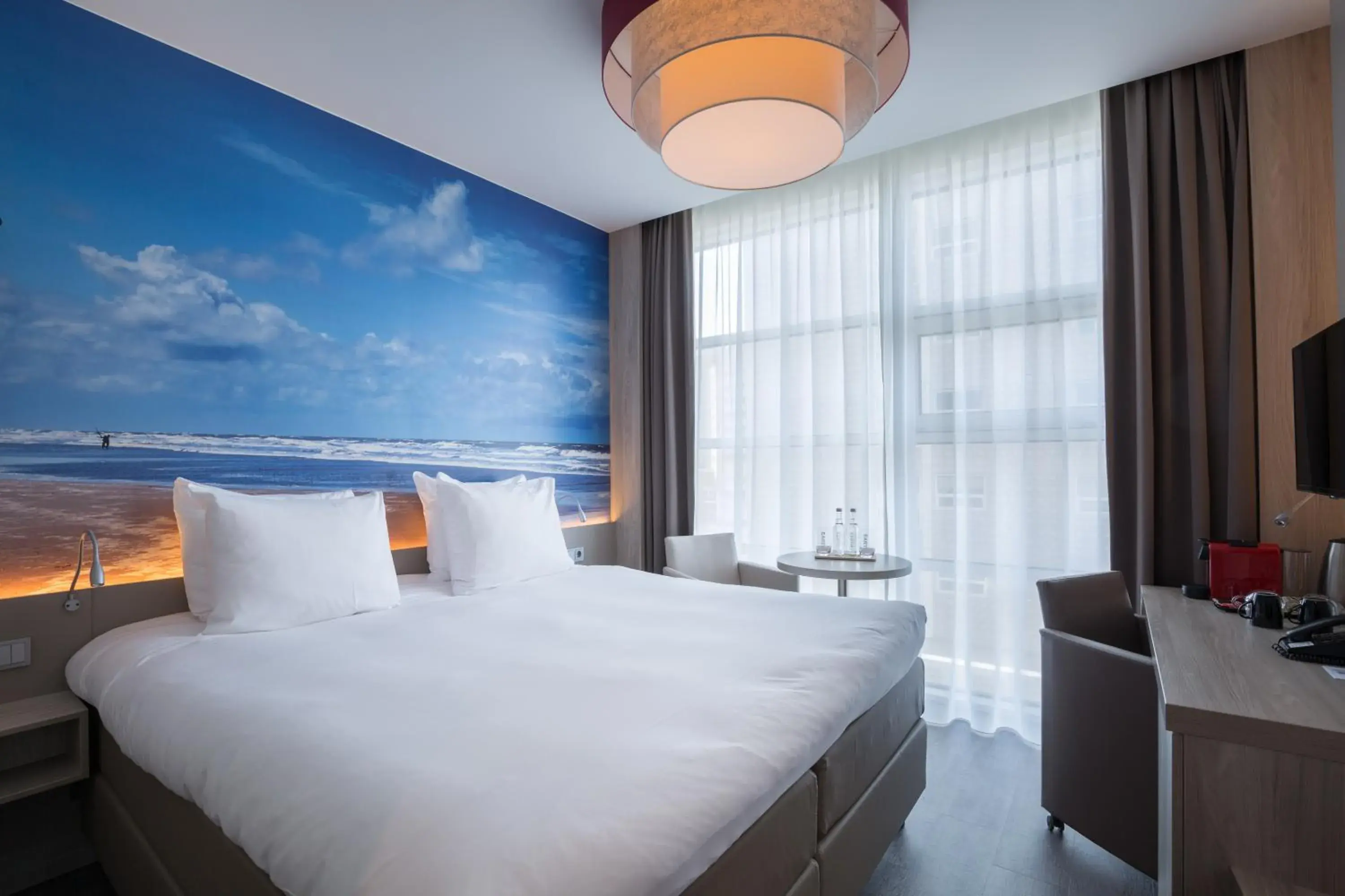 Bed in Ramada The Hague Scheveningen Bed in Ramada The Hague Scheveningen