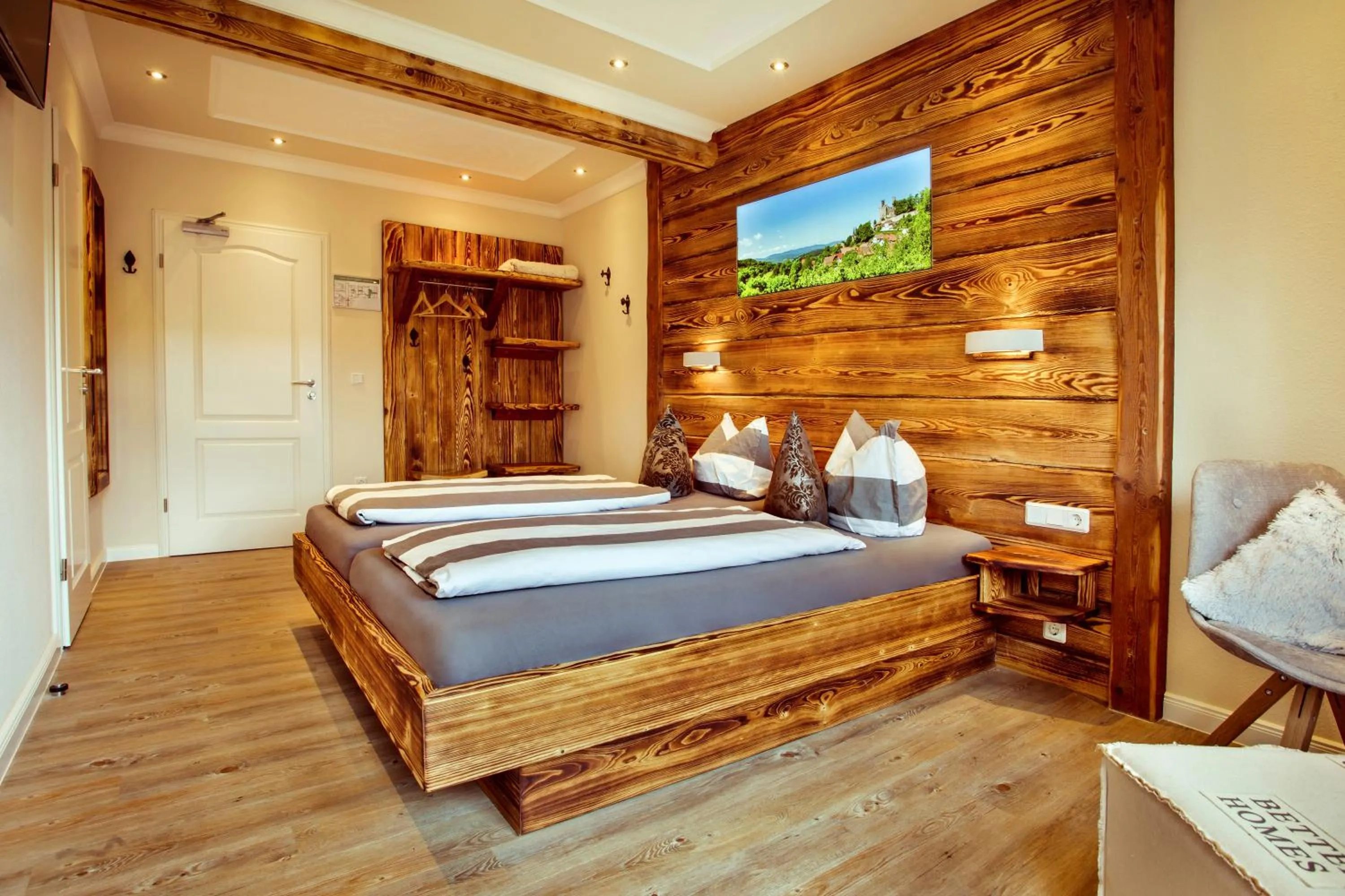 Bed in Hotel Kepplers Ecke