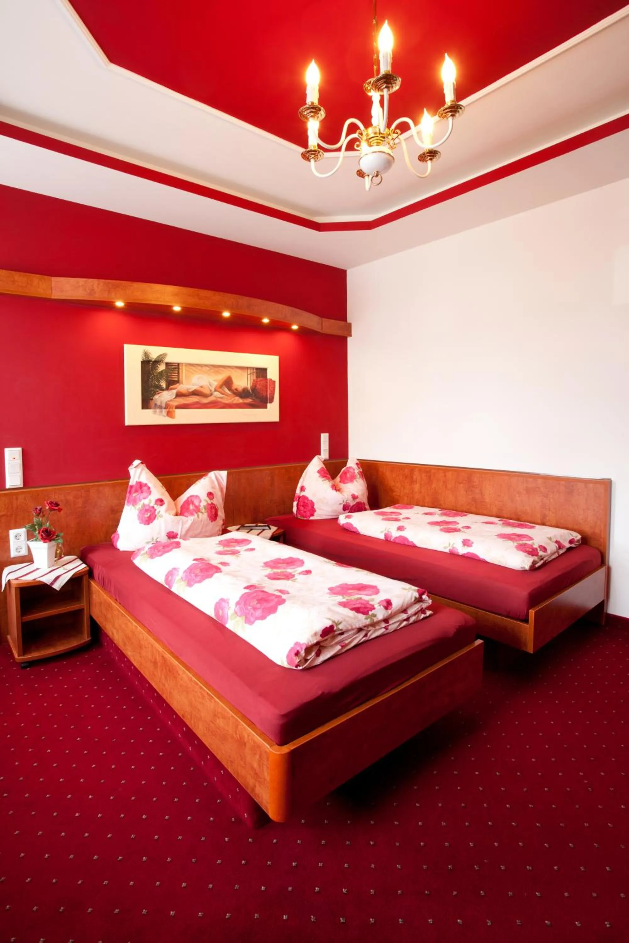 Bed in Hotel Kepplers Ecke