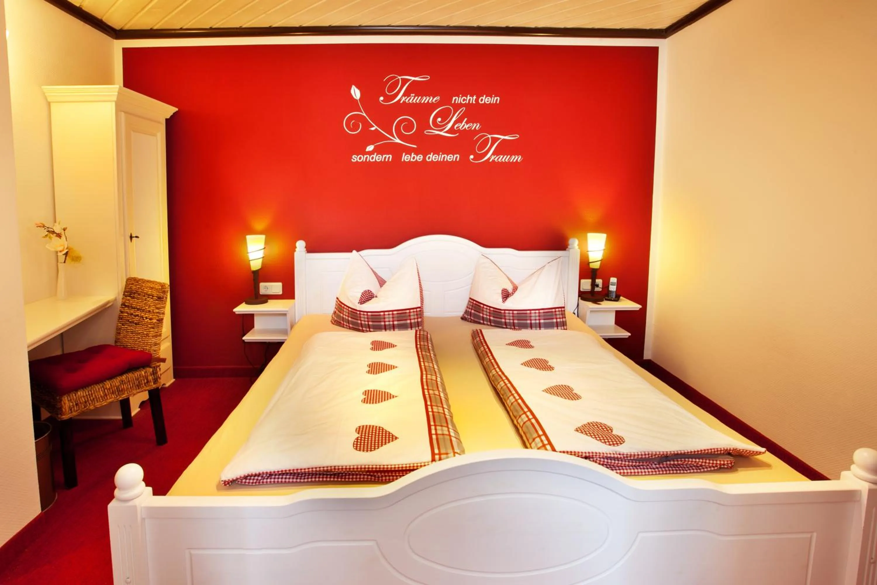 Bed in Hotel Kepplers Ecke