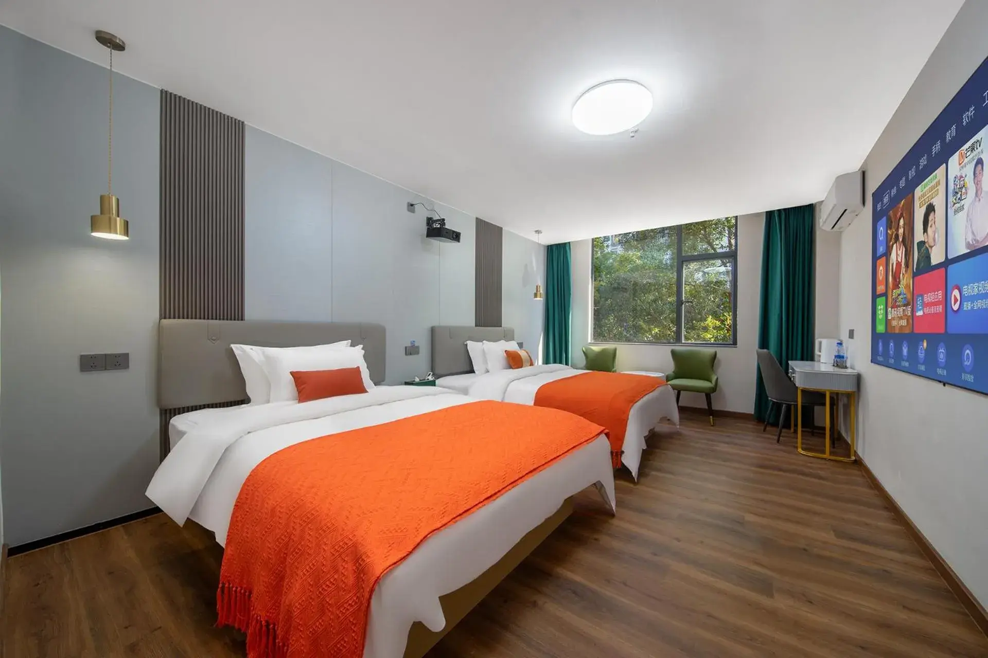 Superior Twin Room in Guangzhou Yashay International Apartment - Pazhou Convention and Exhibition Centre Superior Twin Room in Guangzhou Yashay International Apartment - Pazhou Convention and Exhibition Centre