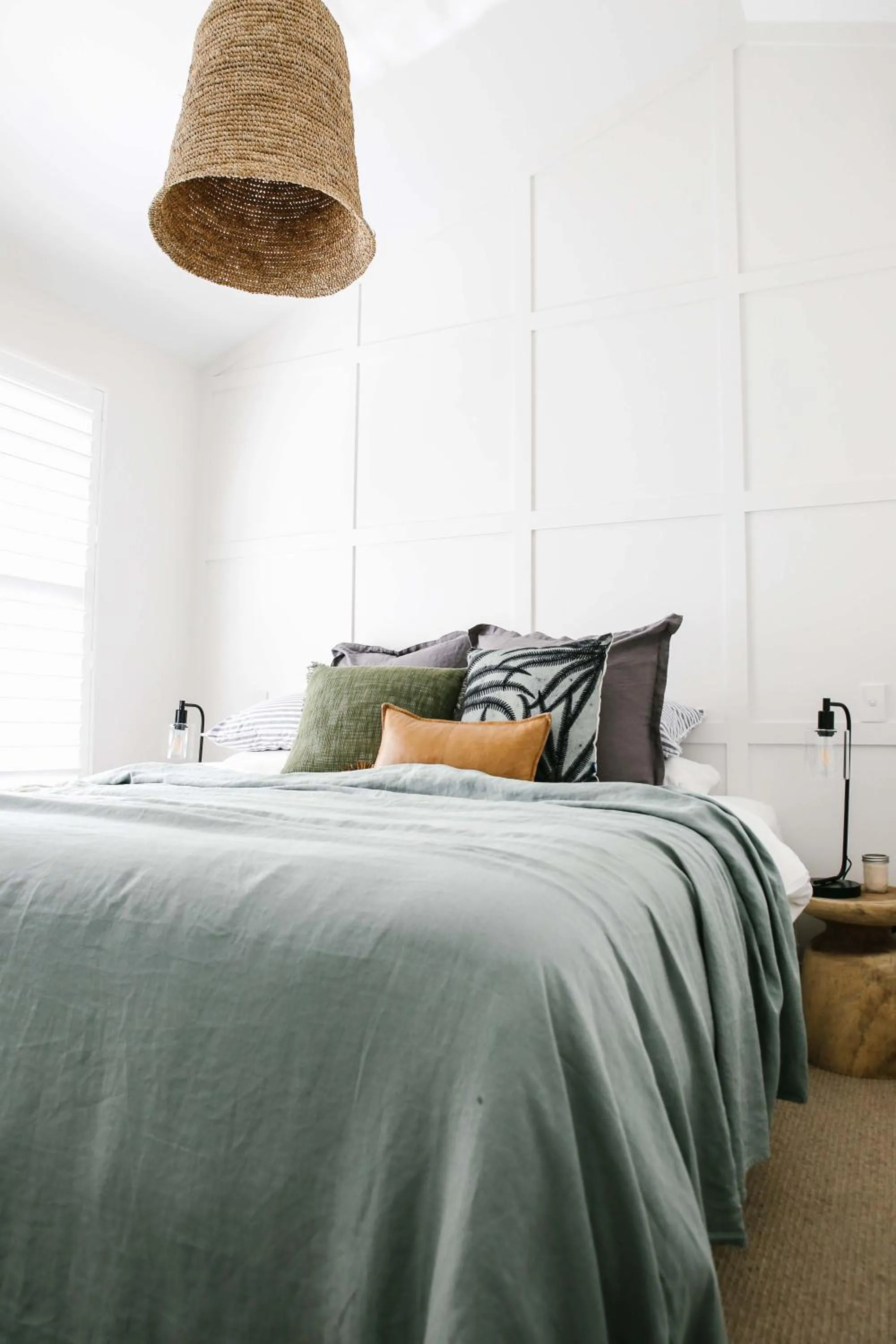 Bed in Soul of Gerringong Farmhouse