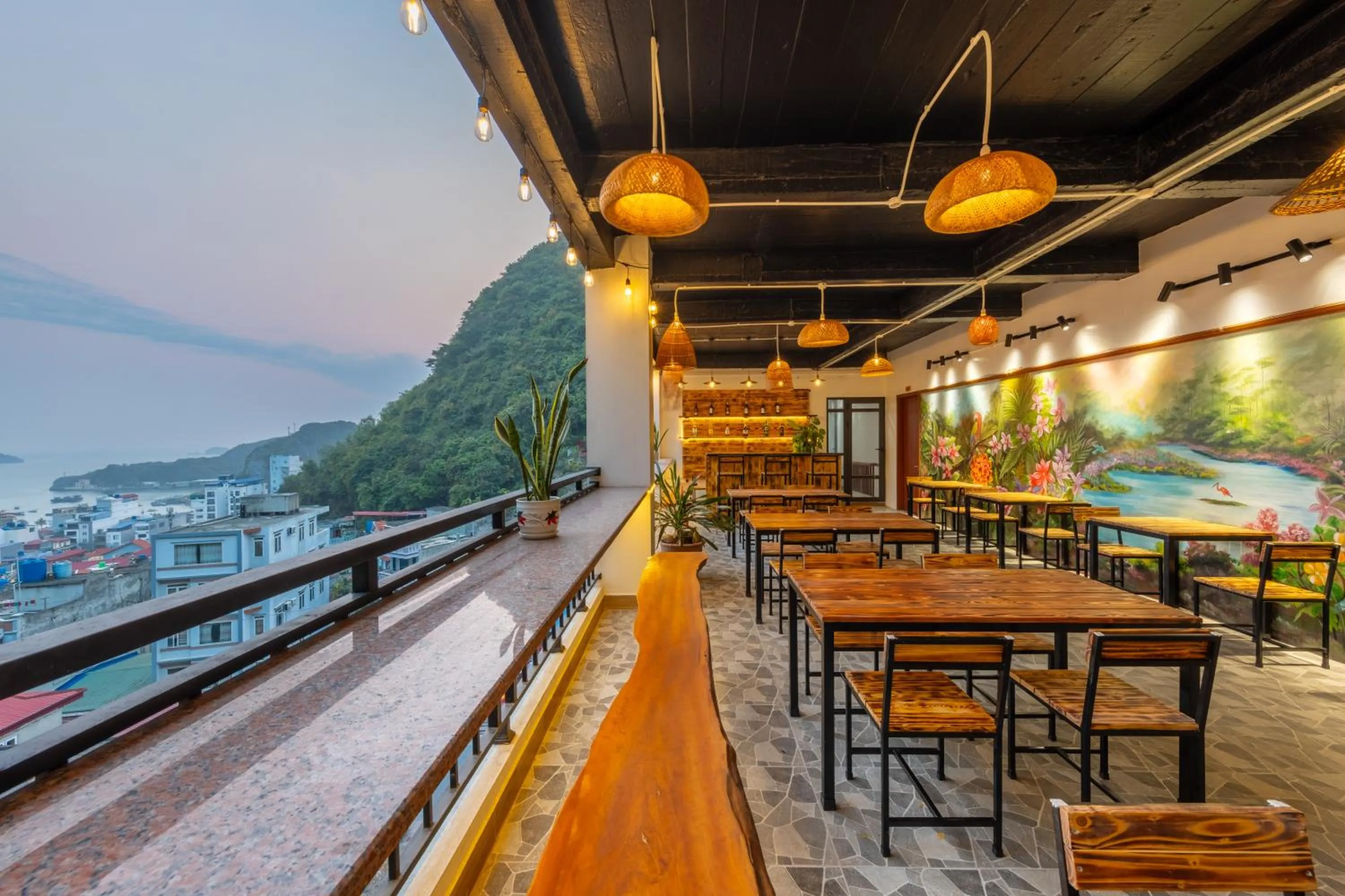 View (from property/room) in Cat Ba Xanh Spring Garden Hotel