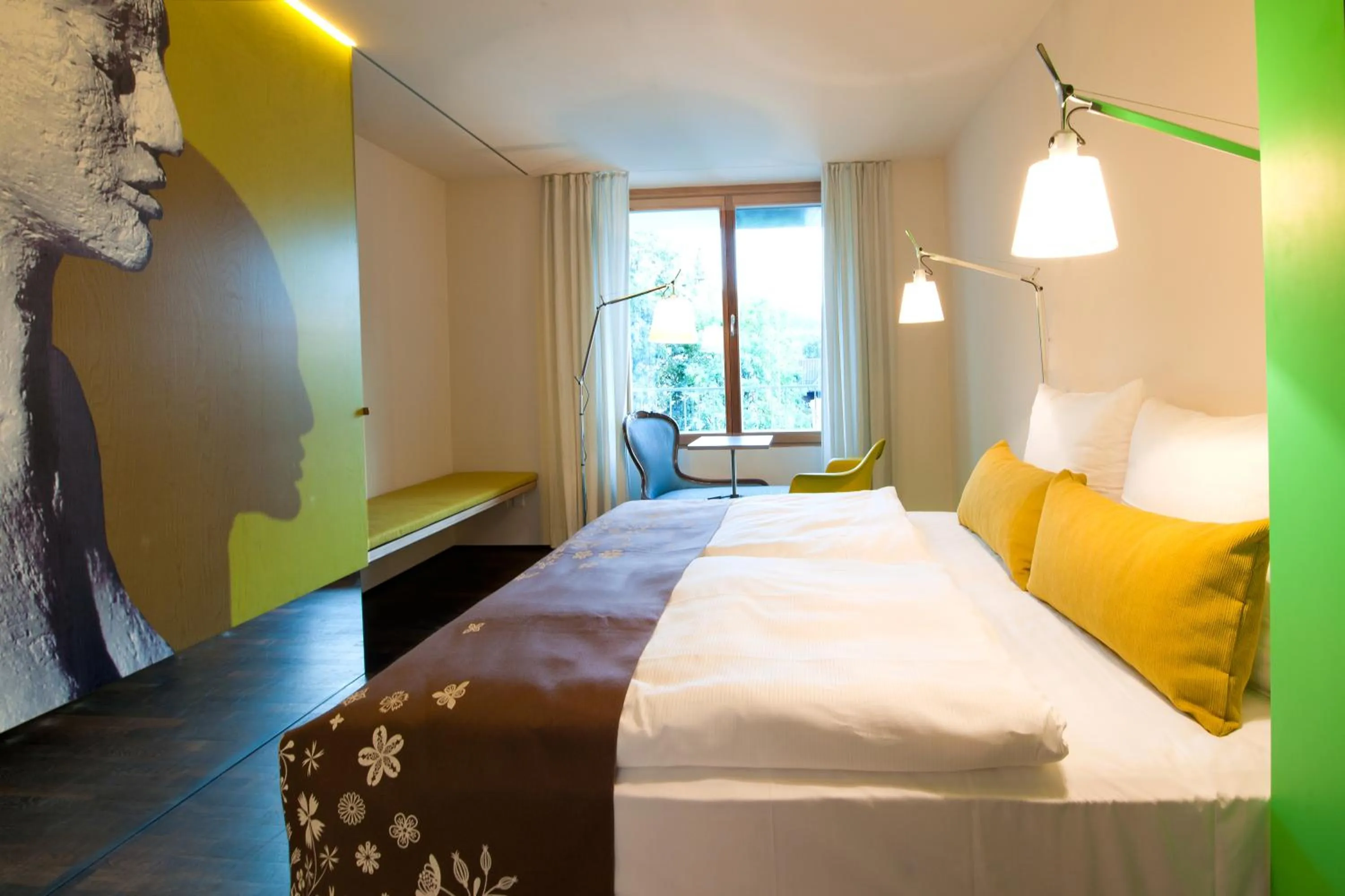 Photo of the whole room, Bed in Nala Individuellhotel