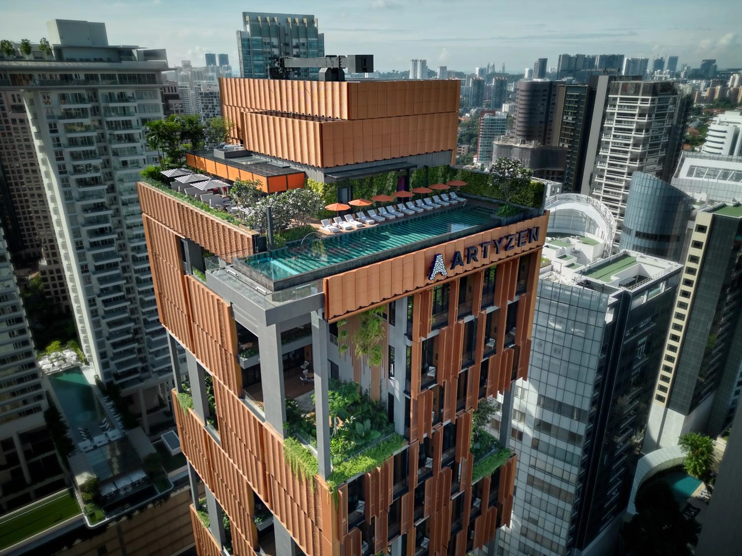 Property building in Artyzen Singapore