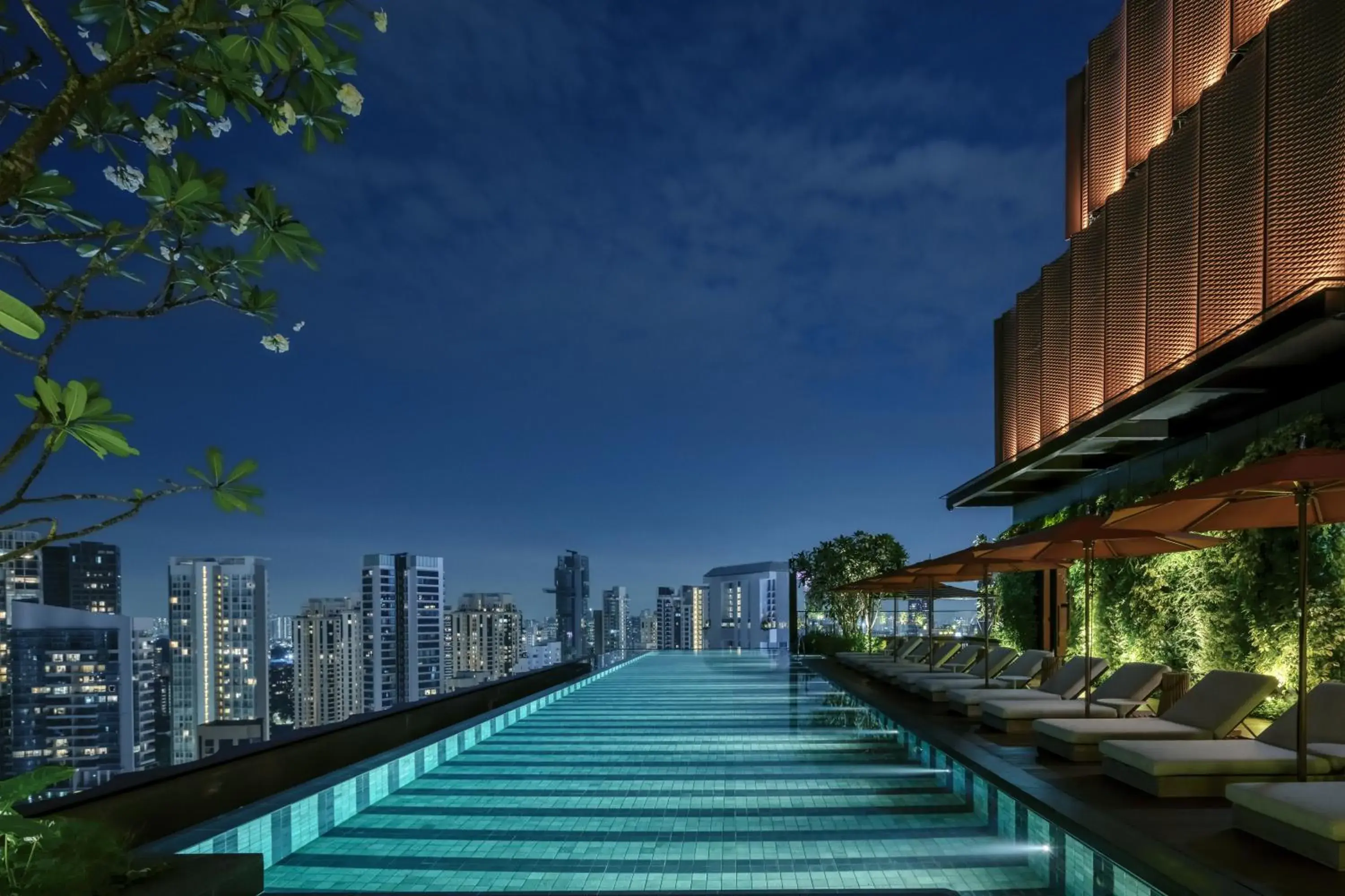 Swimming pool in Artyzen Singapore Swimming pool in Artyzen Singapore