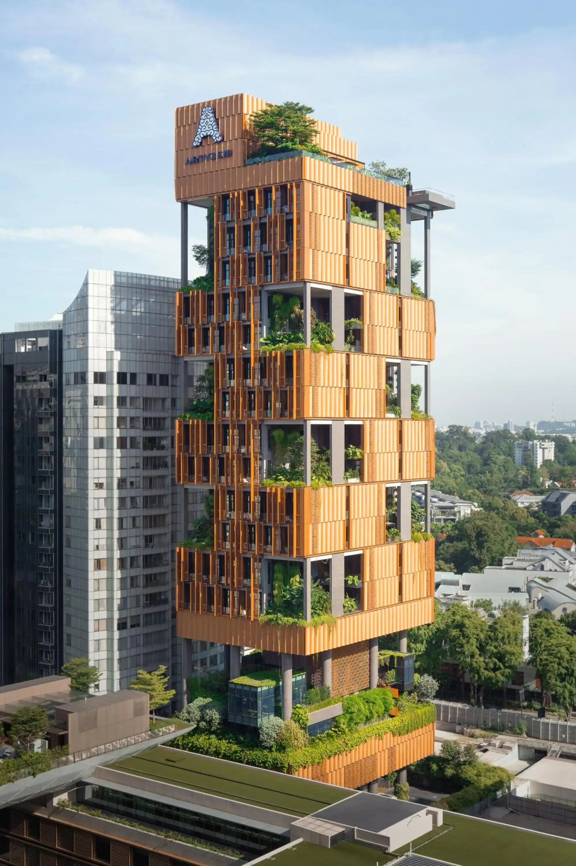 Property building in Artyzen Singapore Property building in Artyzen Singapore