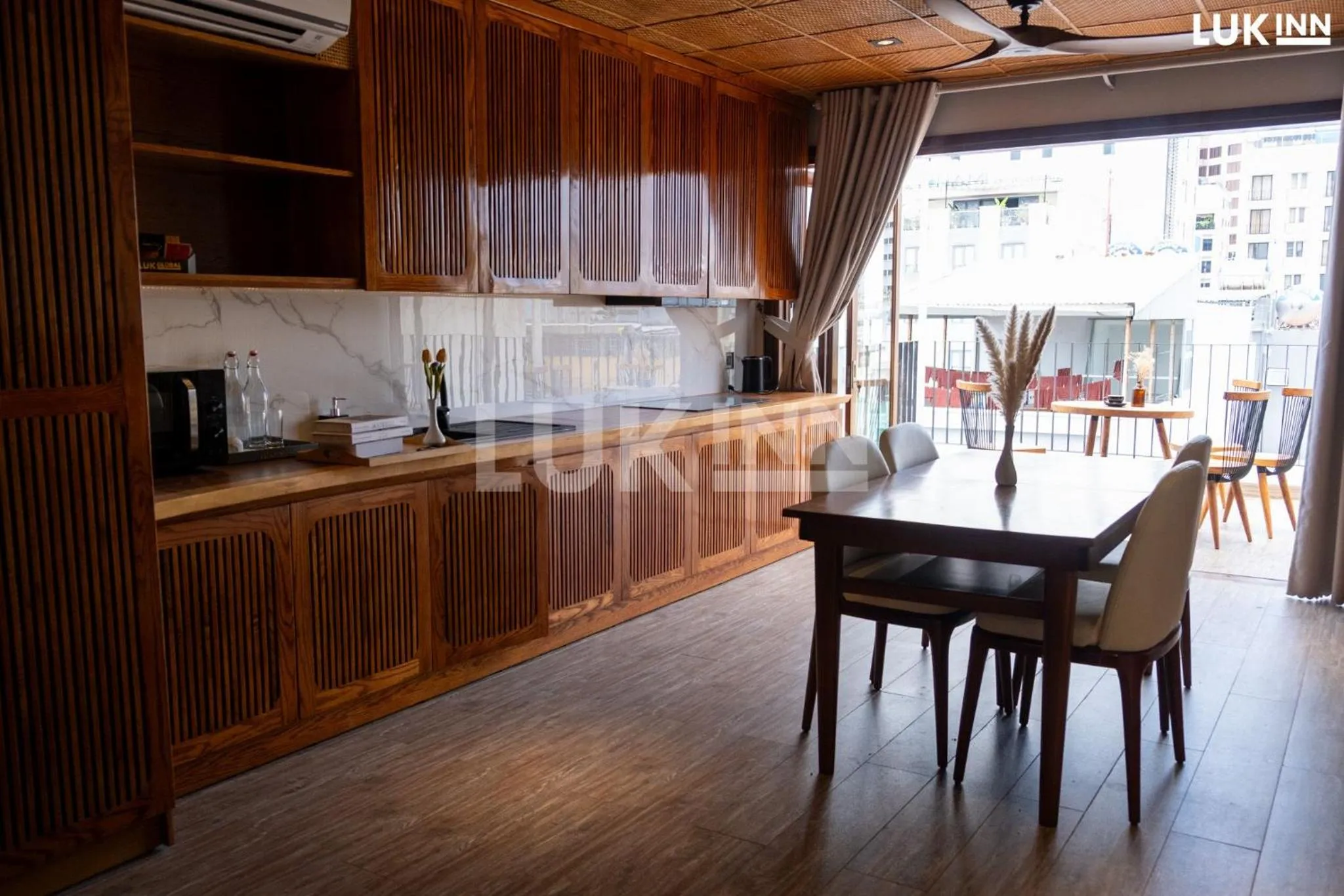 Dining area in LUK Inn Hotel - An Thượng, Đà Nẵng