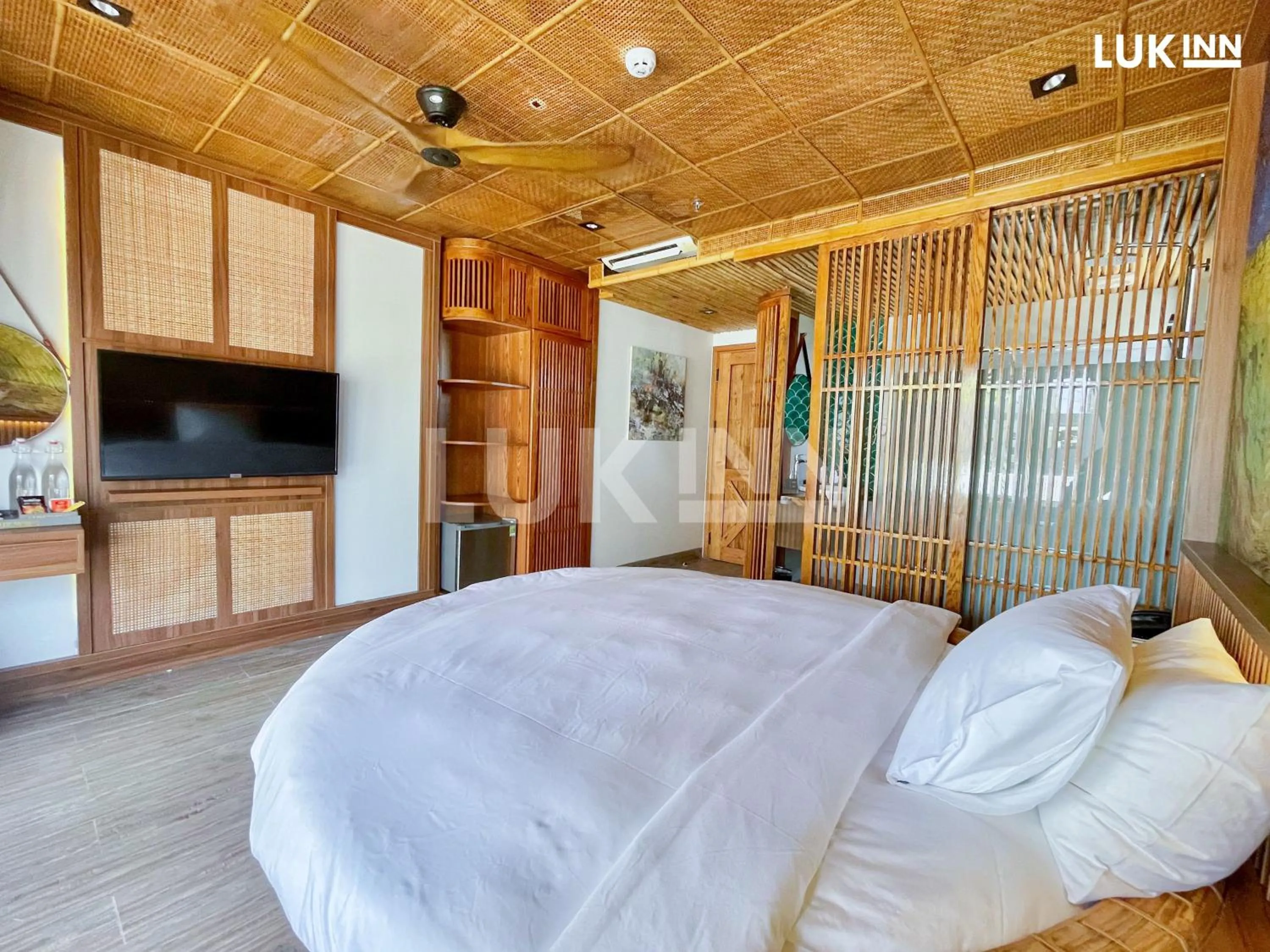 Bed in LUK Inn Hotel - An Thượng, Đà Nẵng