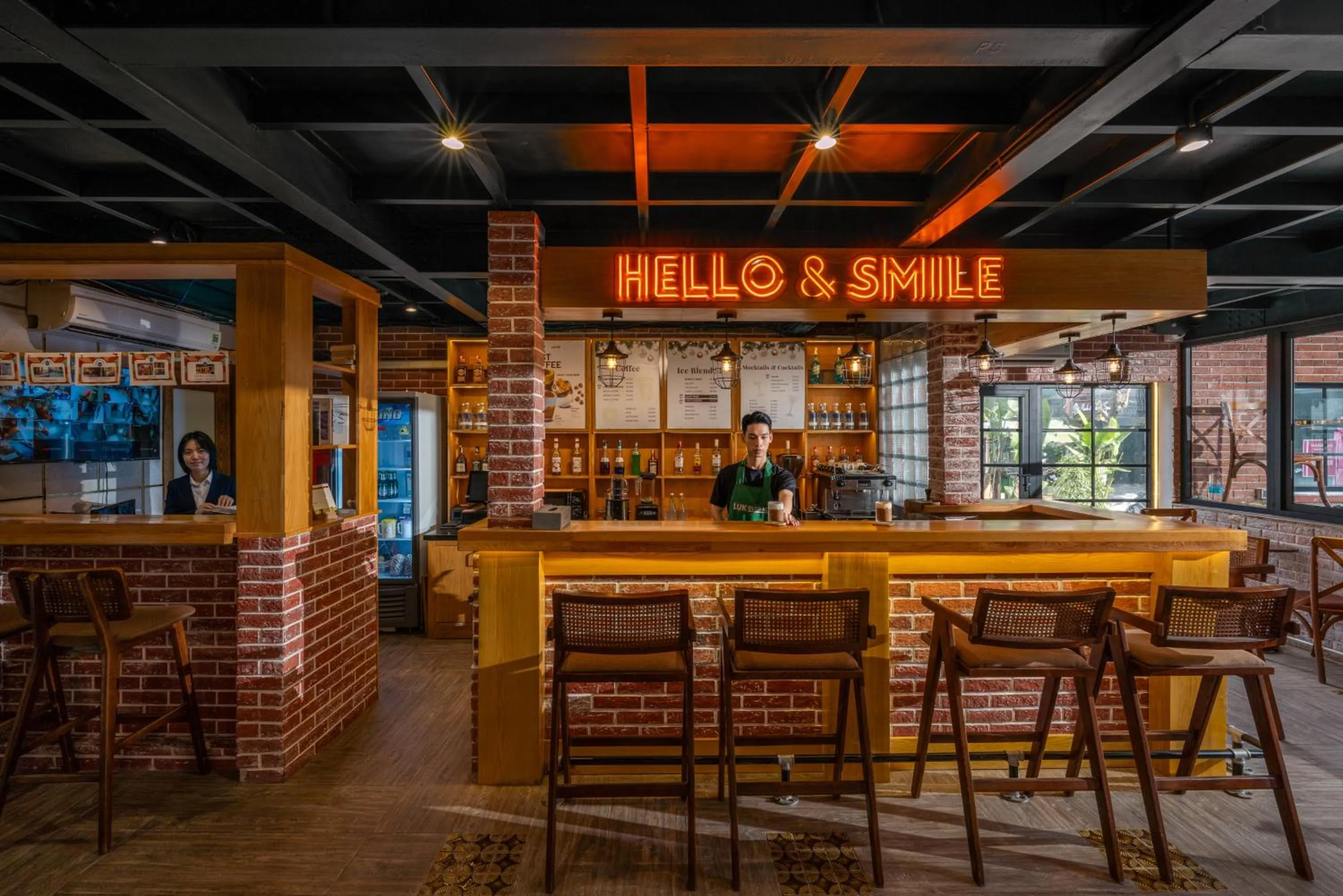 Staff in LUK Inn Hotel - An Thuong, Da Nang