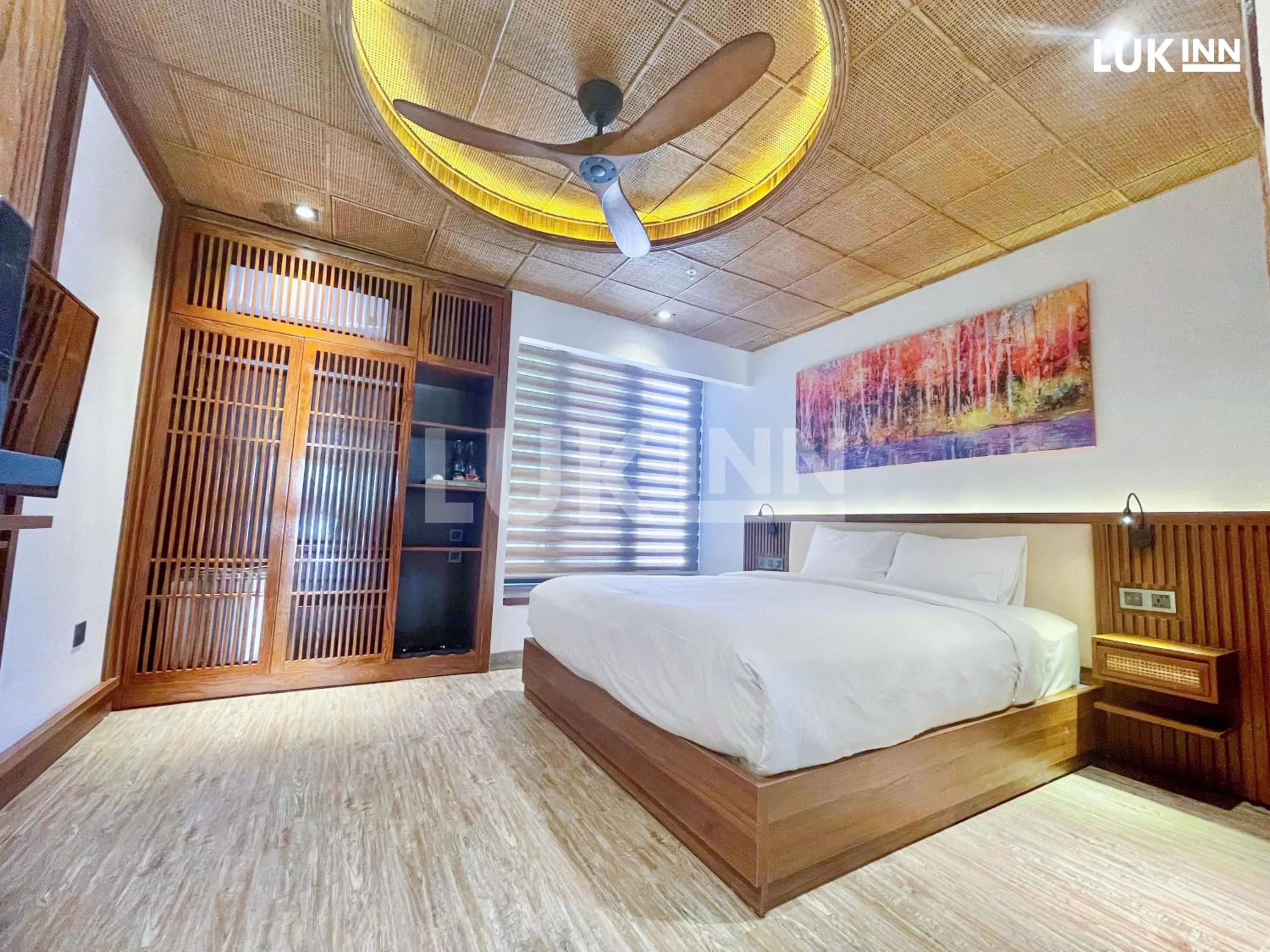 Bed in LUK Inn Hotel - An Thượng, Đà Nẵng