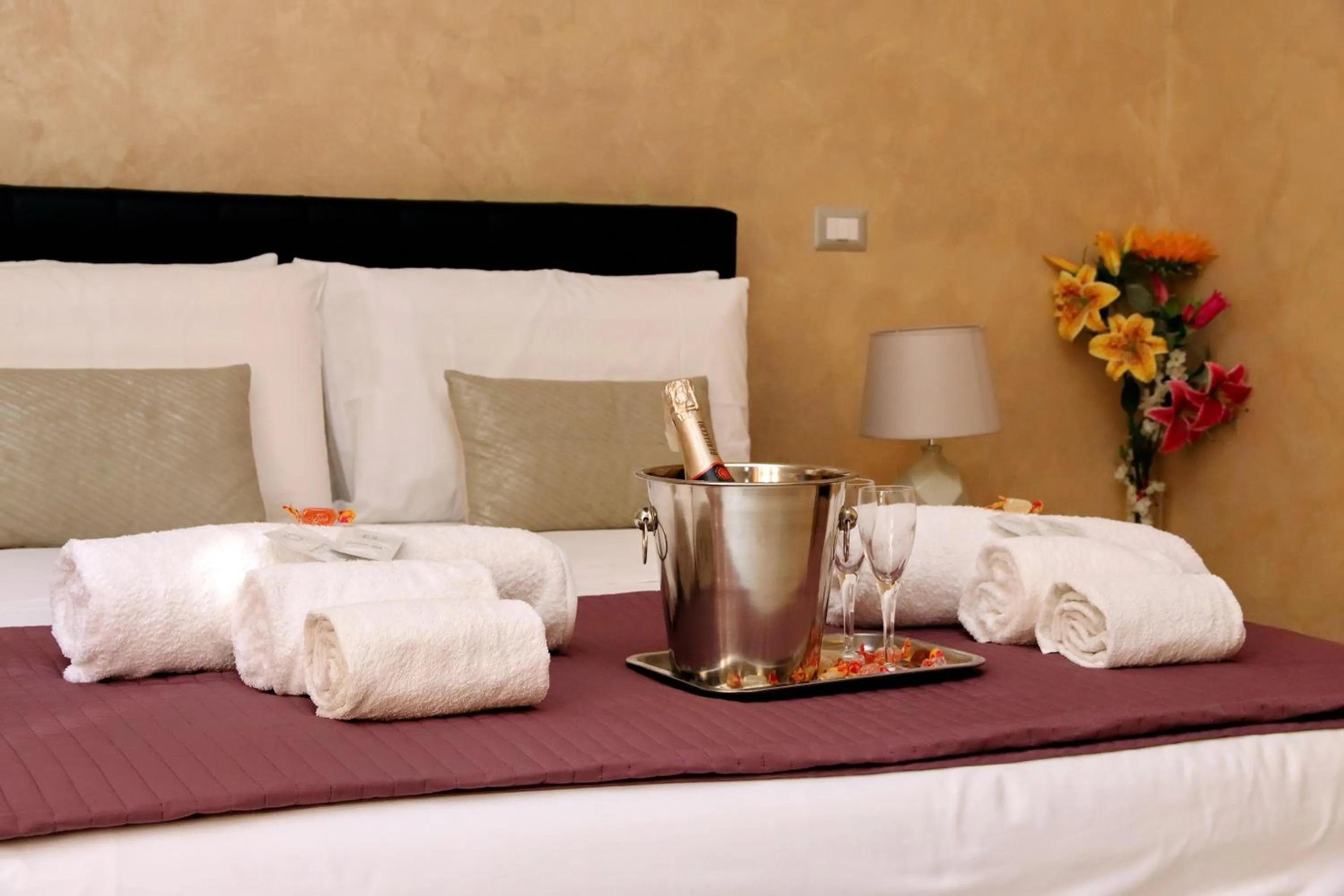 Bed in Domus Gallo Guest House