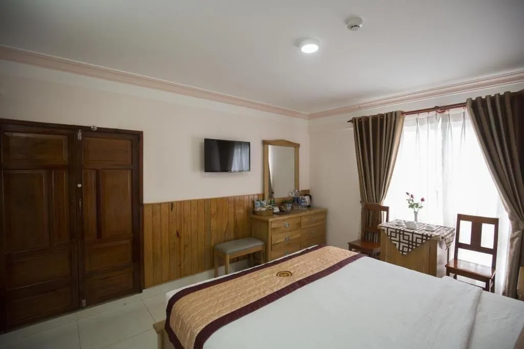 Bed in Gold Dream Hotel