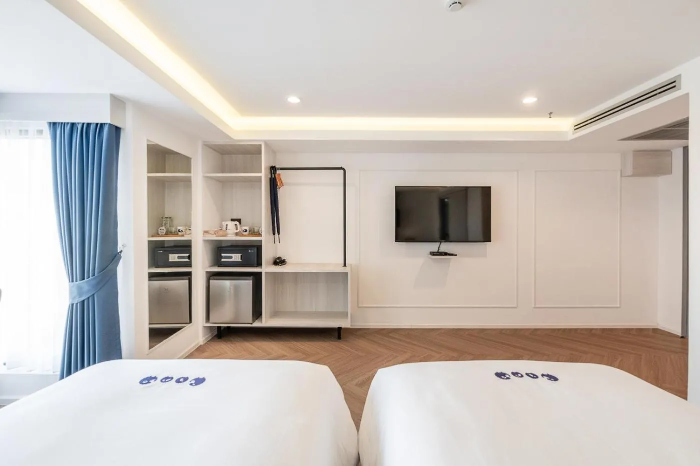 Bed in Kokotel Chiang Rai Airport Suites