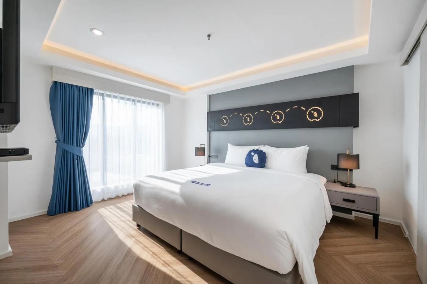 Bed in Kokotel Chiang Rai Airport Suites