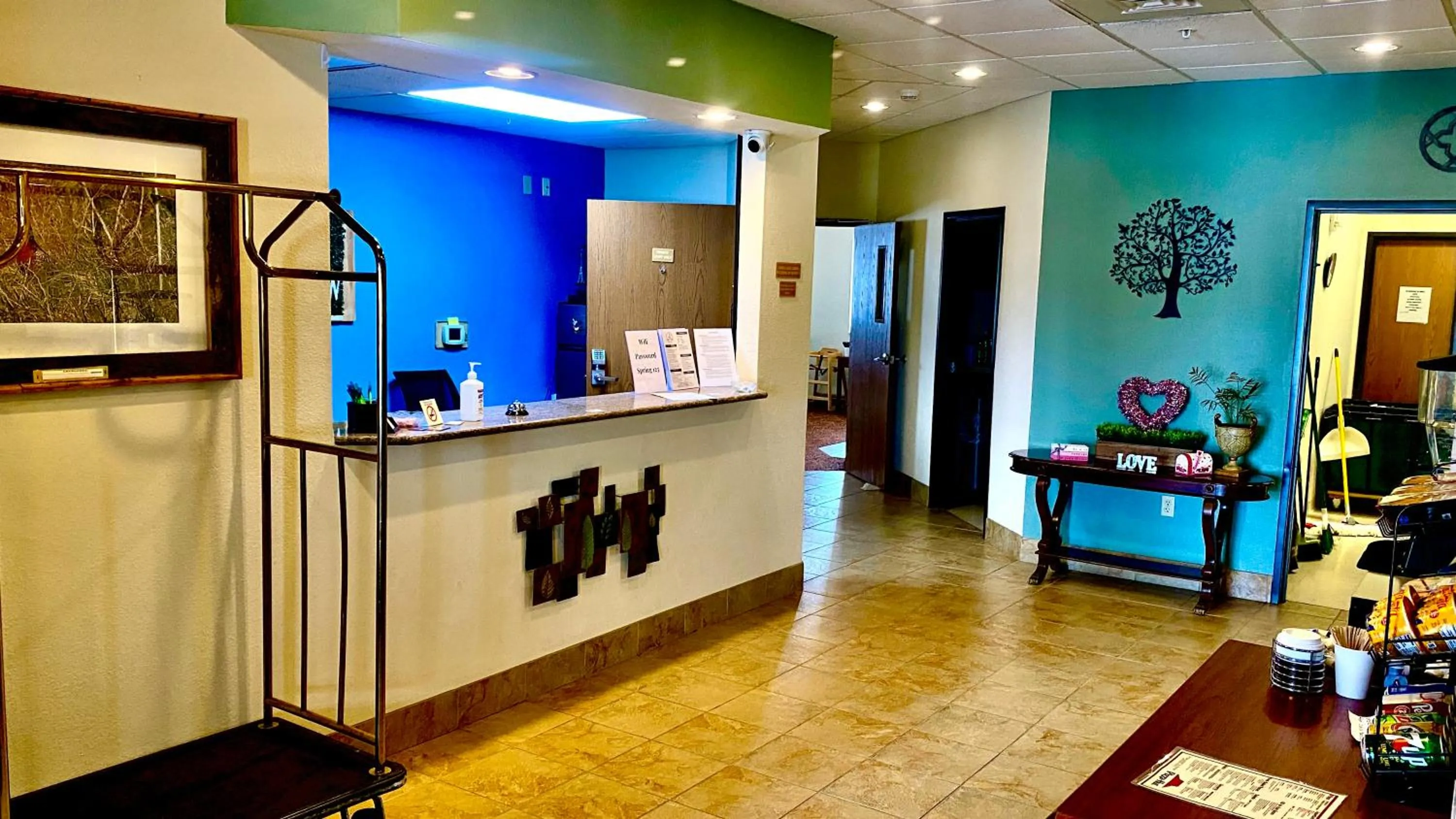 Lobby or reception in Park View Inn & Suites, Hoisington