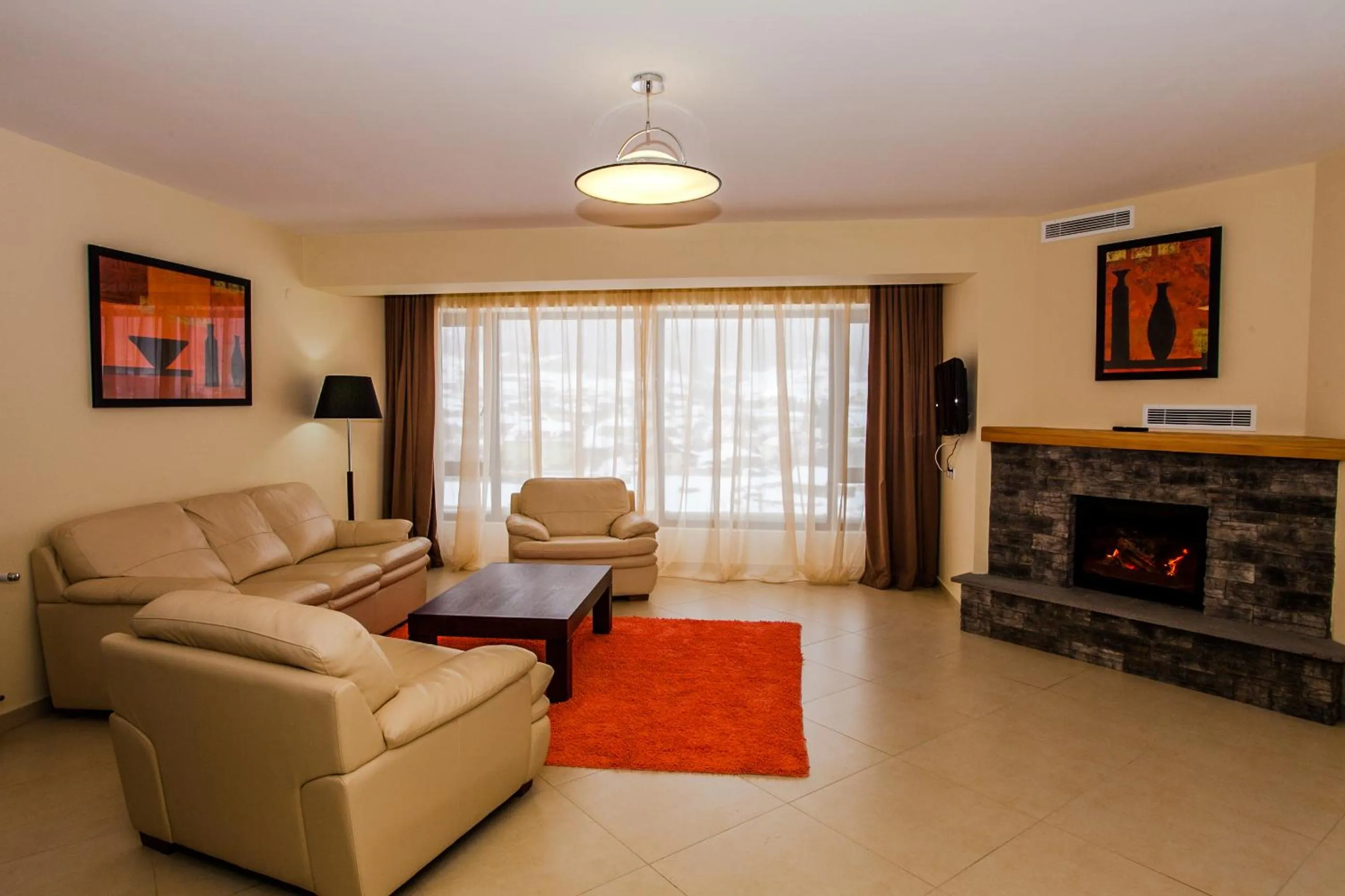 Living room in Crystal Hill Resort
