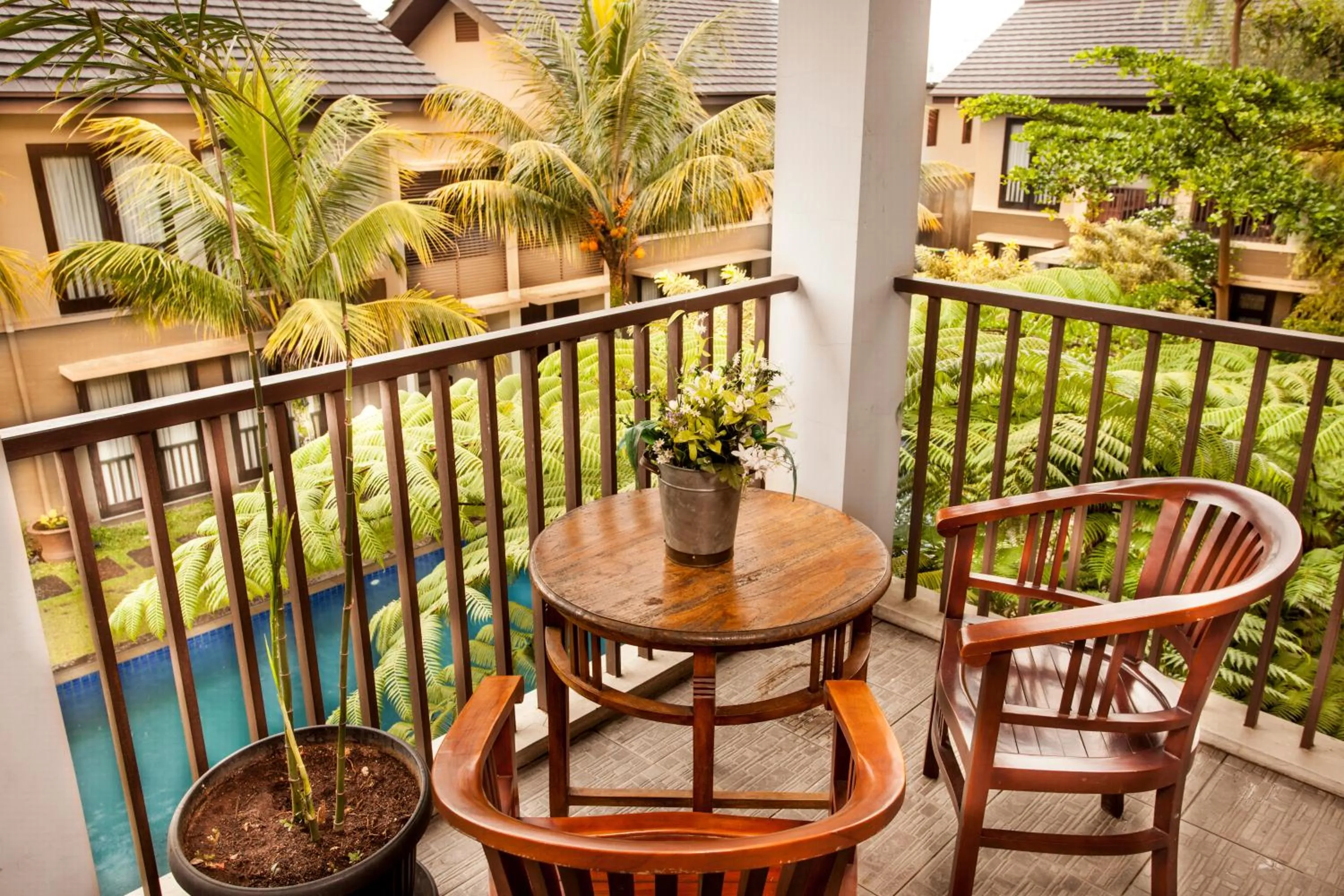 Balcony/Terrace in Summer Hills Hotel & Villas Bandung