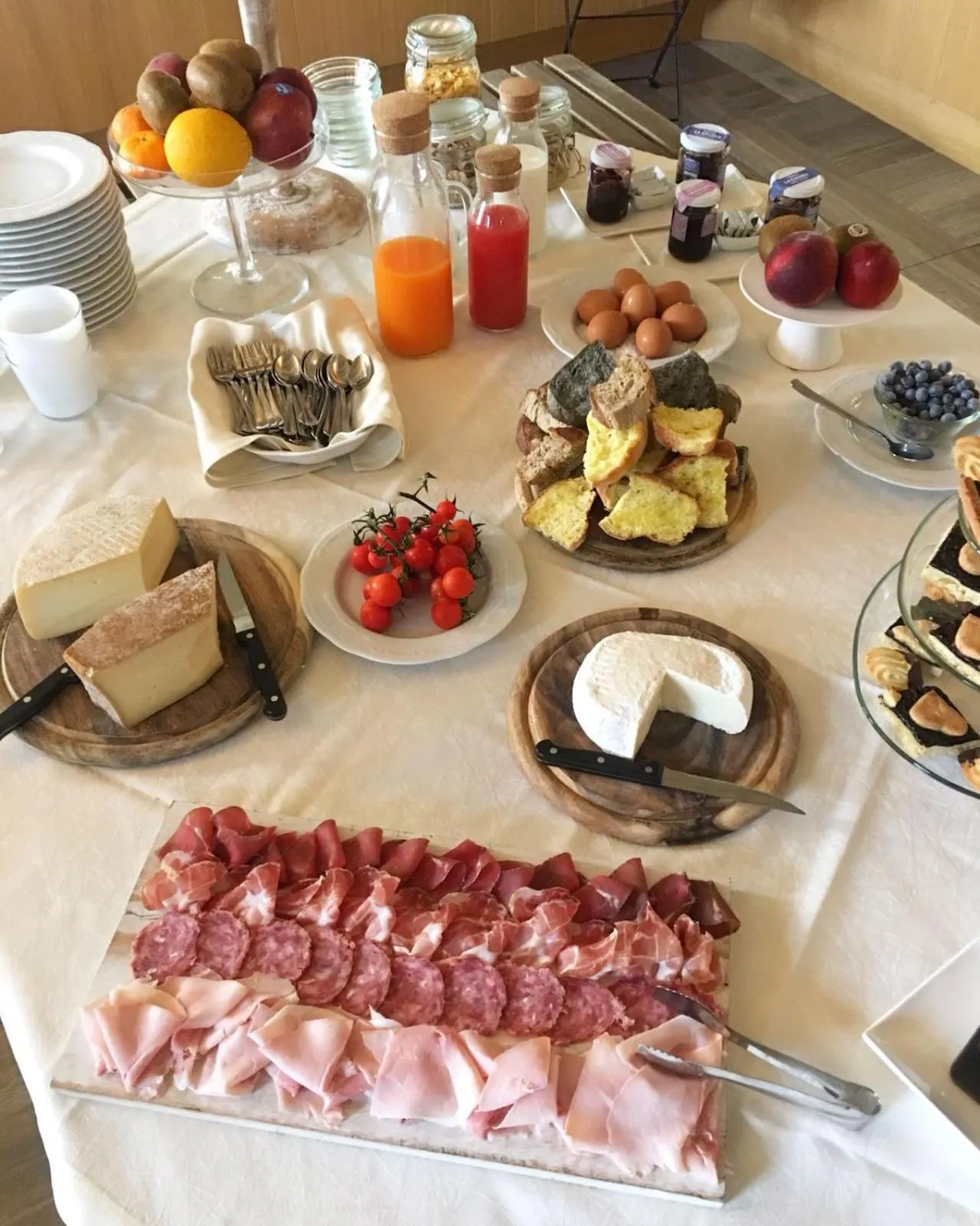 Breakfast in Agriturismo La Galizia