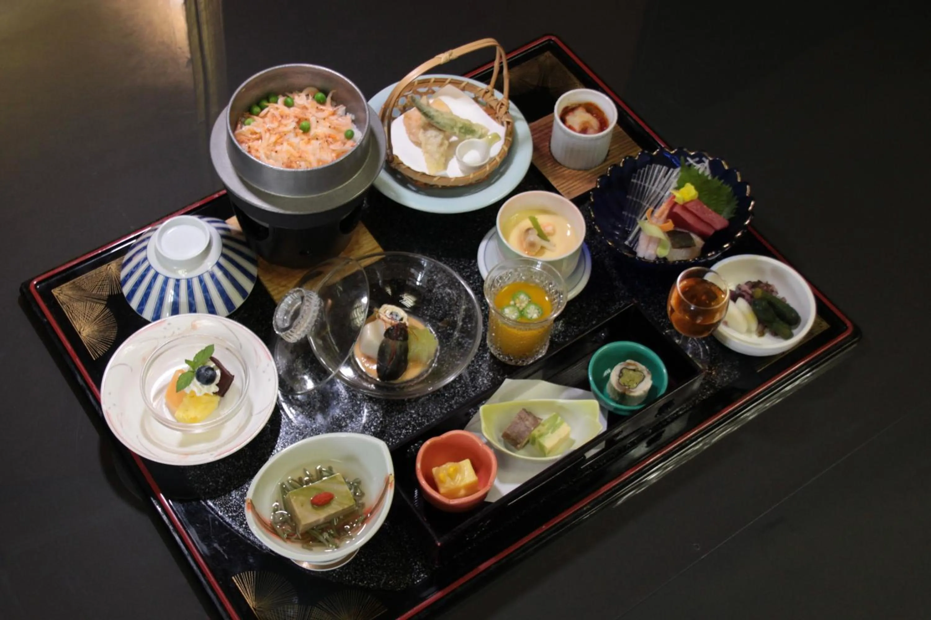 Dinner in 楽気ハウス甲斐路 Raki House KAIJI