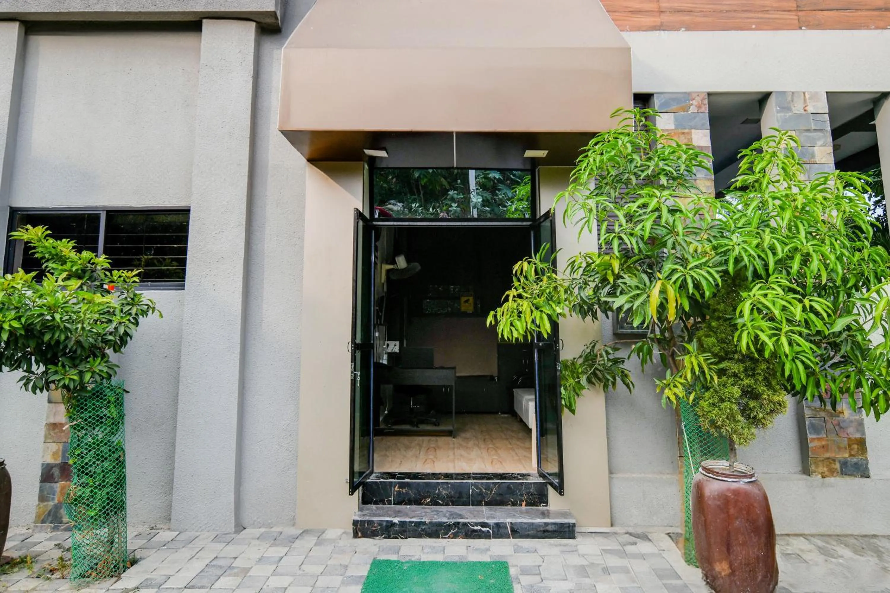 Facade/entrance in Collection O Indore Near Omax City 1