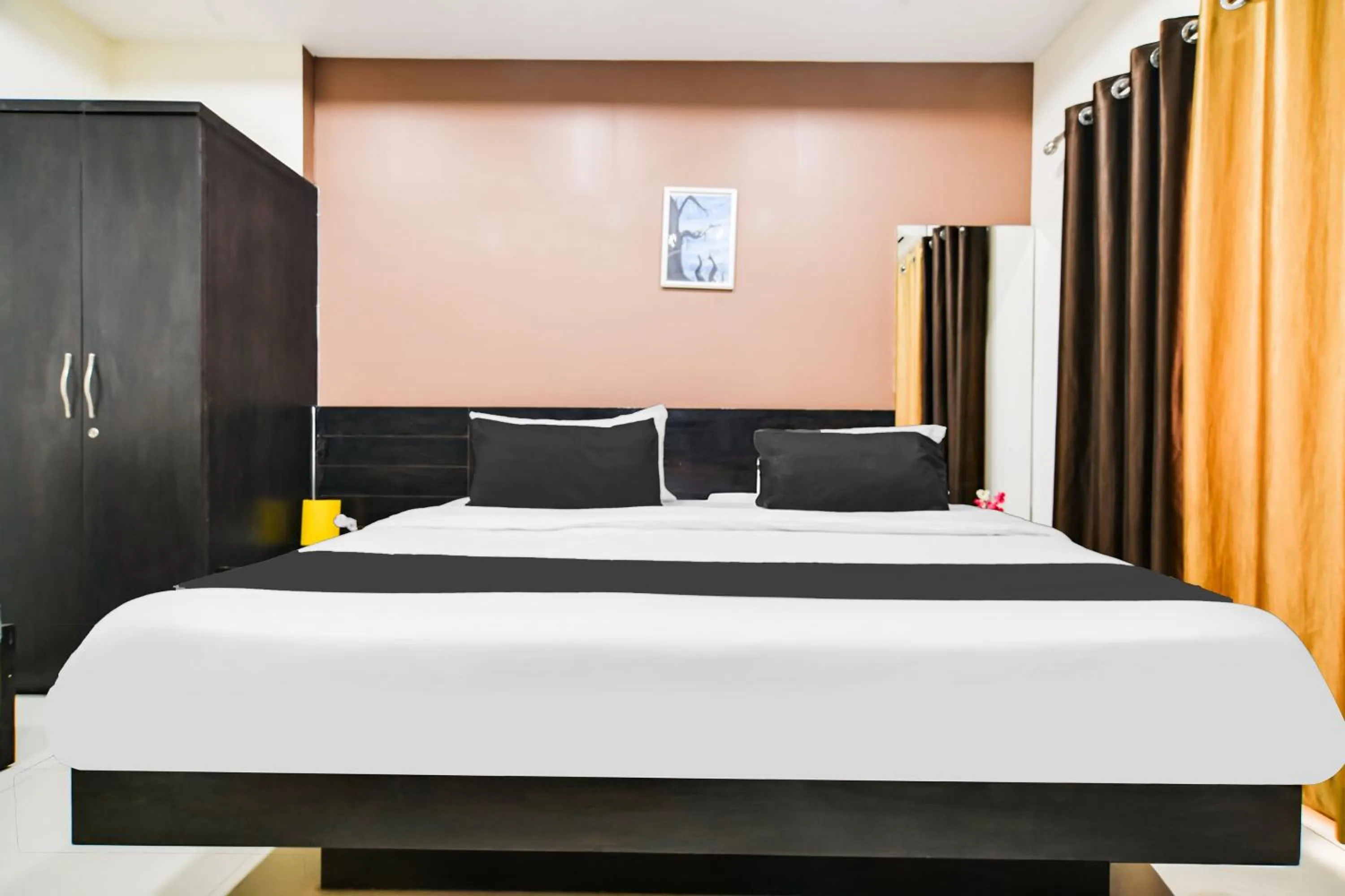 Bedroom, Bed in Super Collection O Indore Near Omax City 1