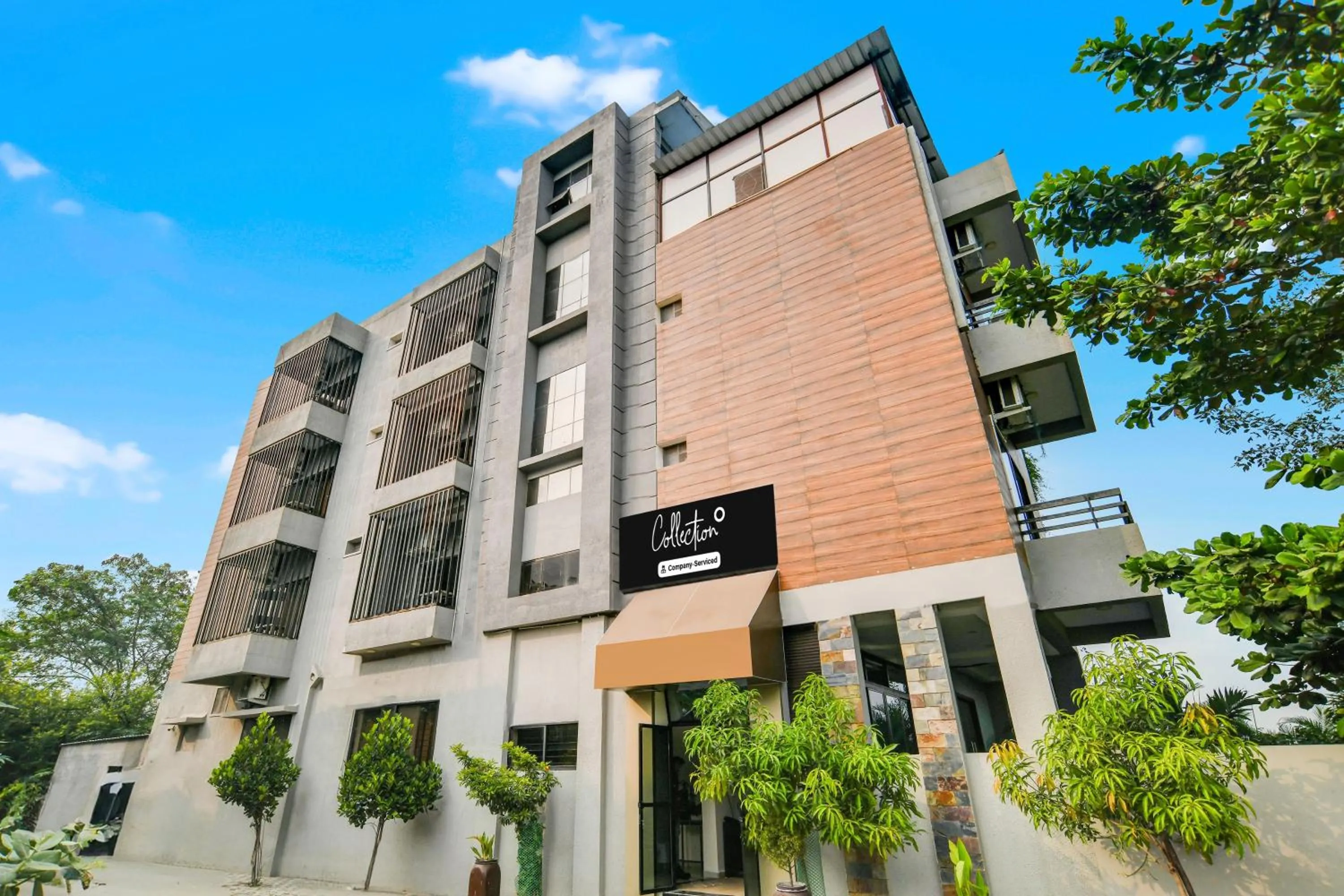 Facade/entrance in Collection O Indore Near Omax City 1