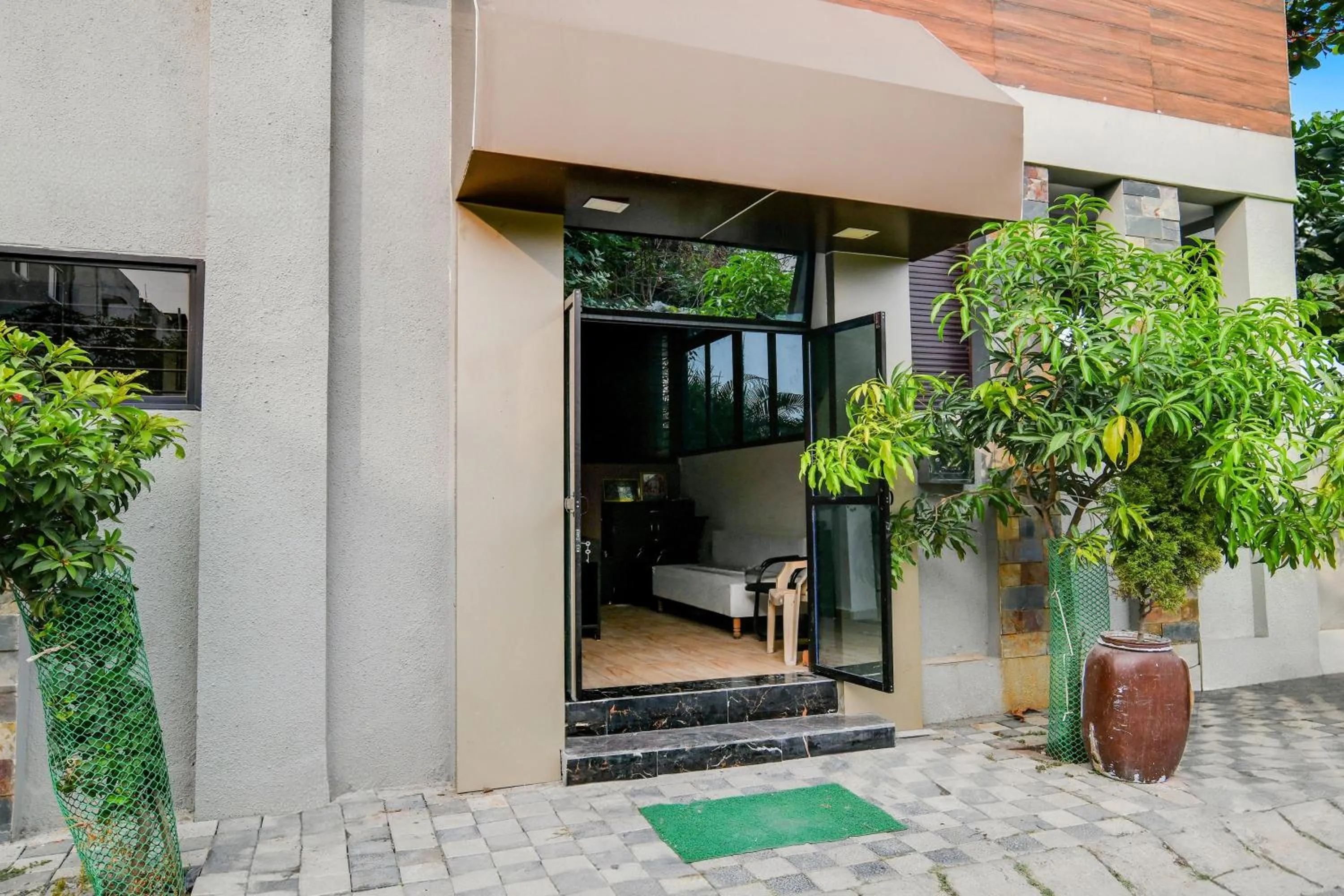 Facade/entrance in Collection O Indore Near Omax City 1