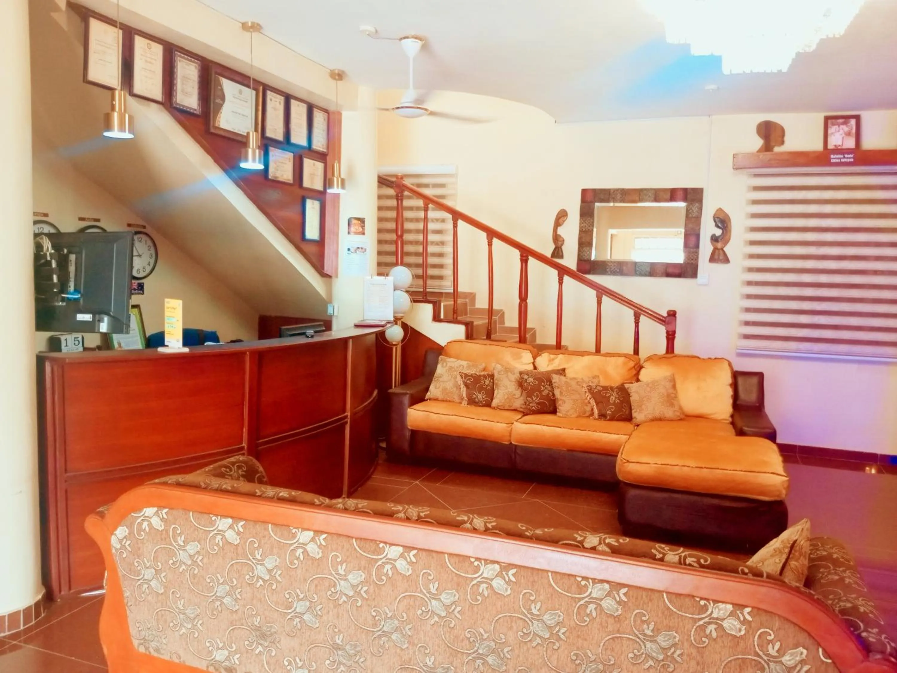 Lobby or reception in Malbert Inn